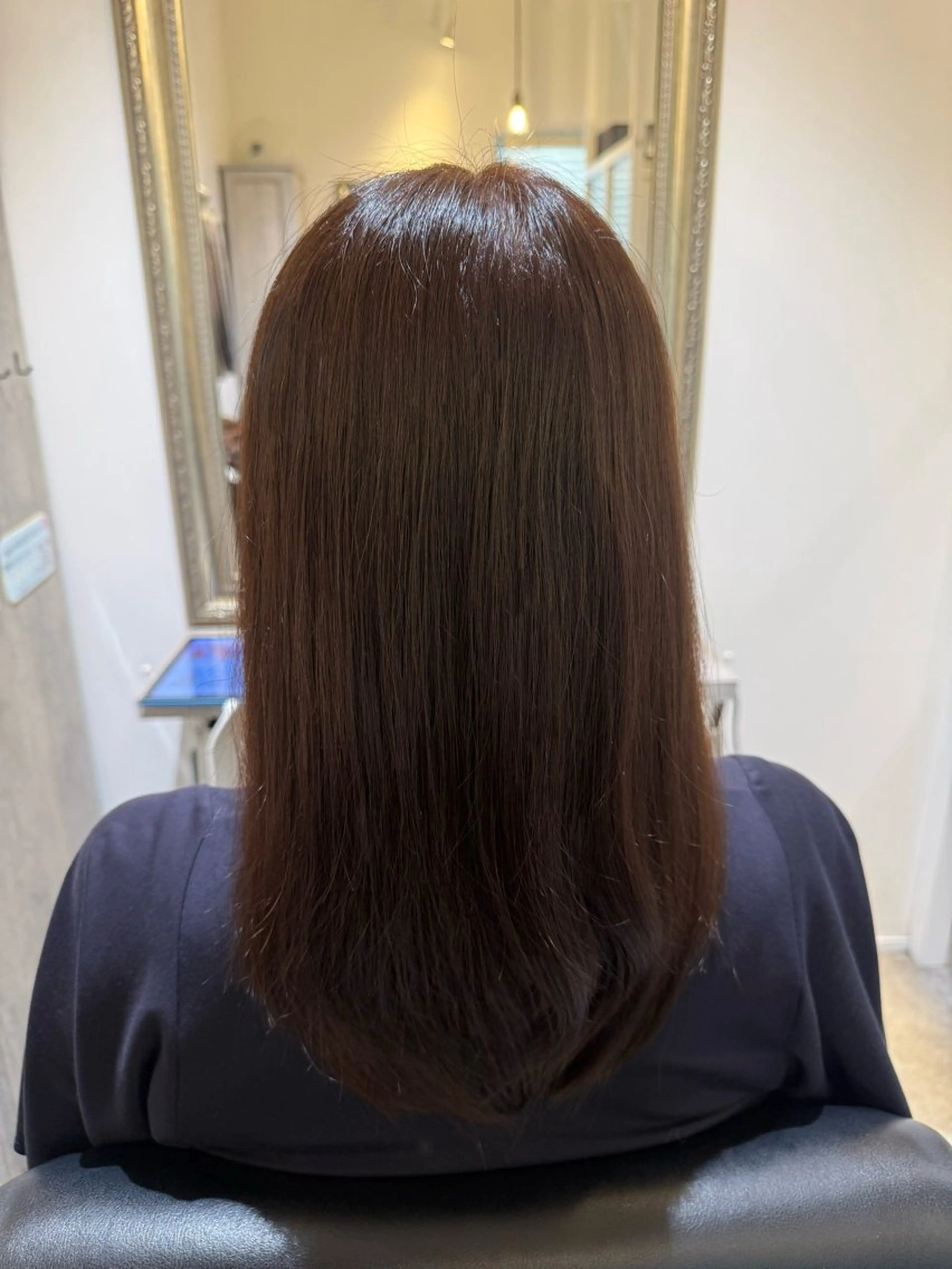 ミディアム カラー ヘアカラー こだわり艶カラー ♡chisato♡のヘアスタイル