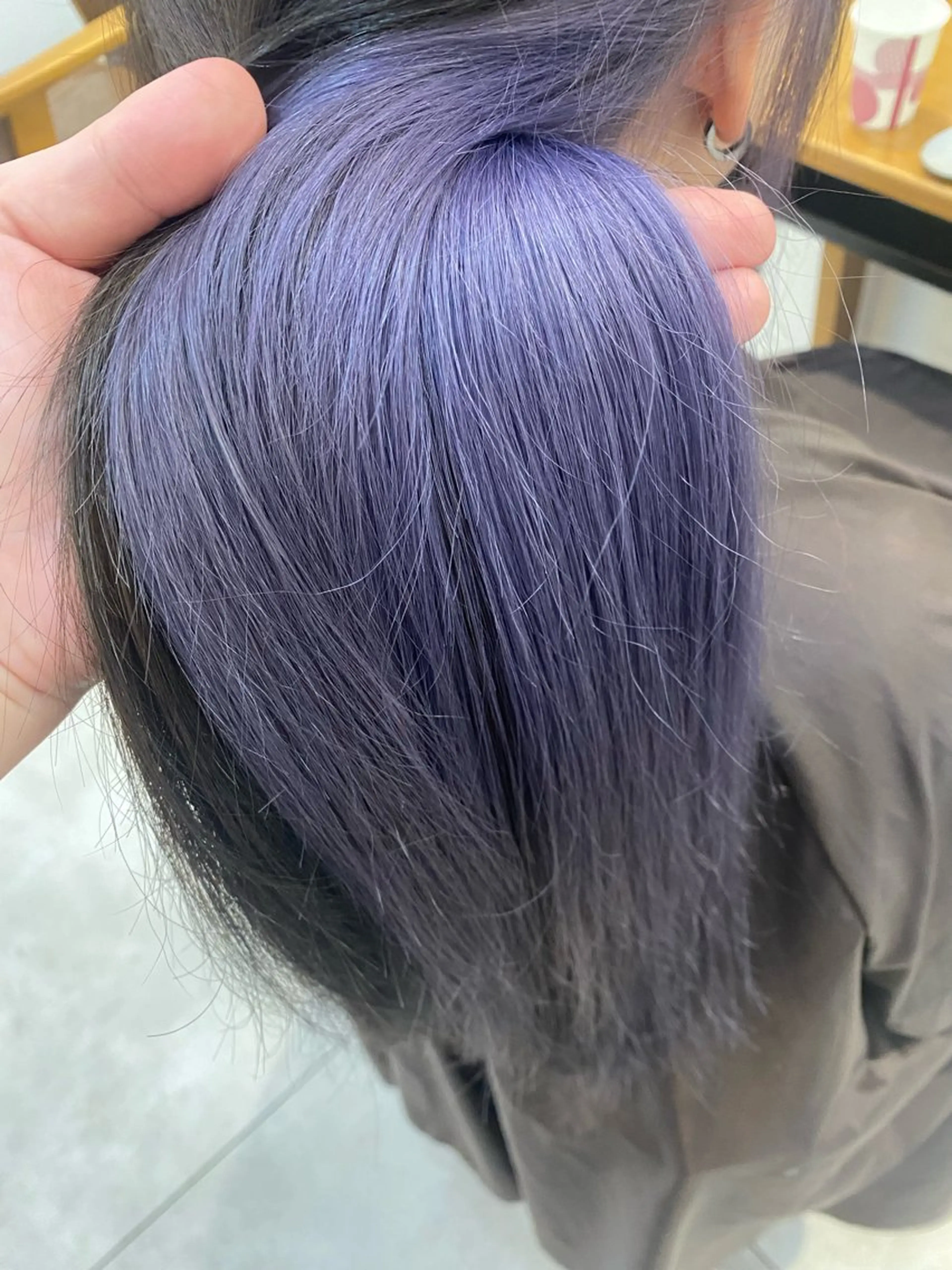 ロング ヘアカラー トリートメント akina＊ブリーチ ♡トレンドヘアのヘアスタイル