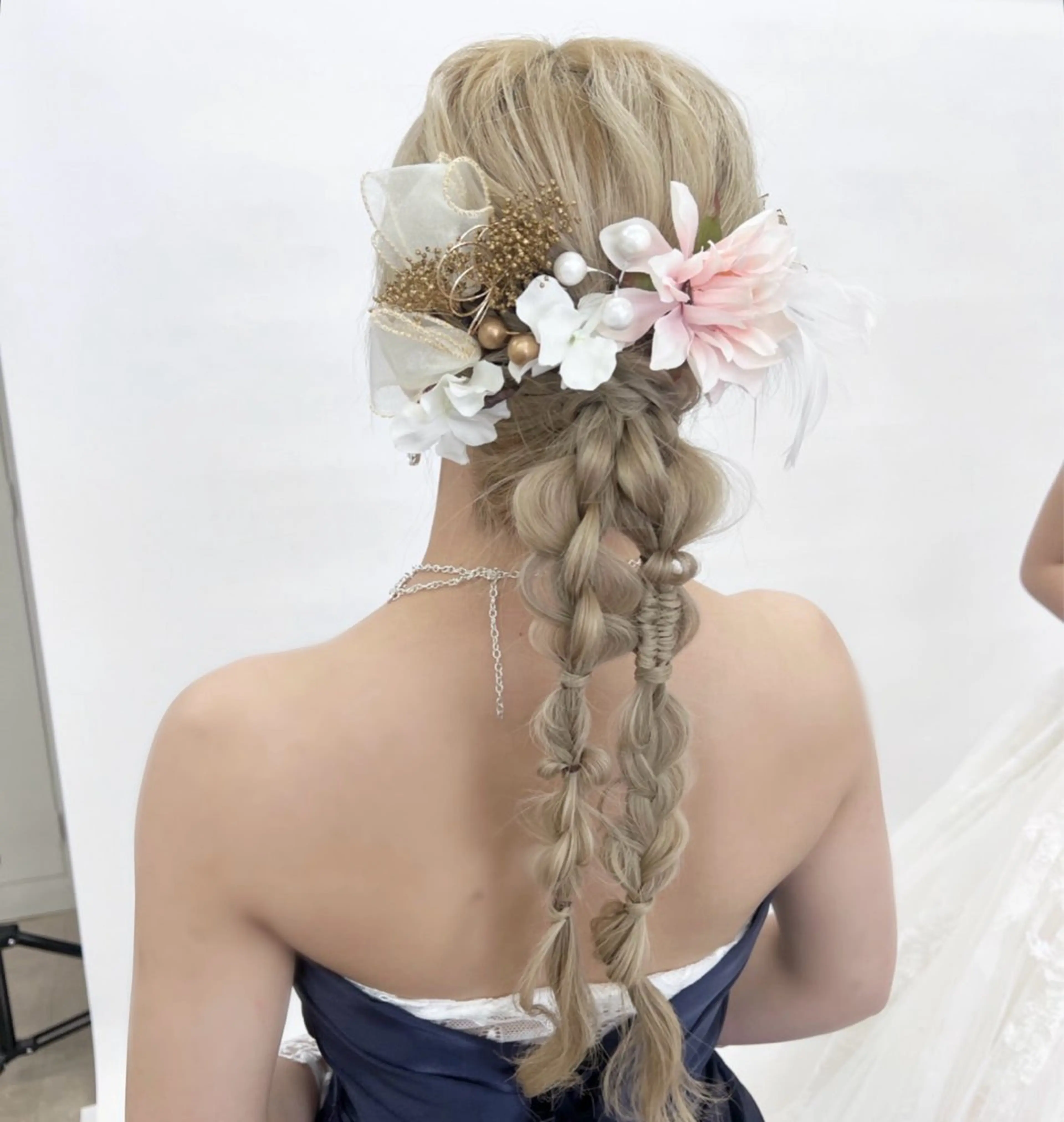 ヘアアレンジ ヘアセット 嶋田 奈央のヘアスタイル