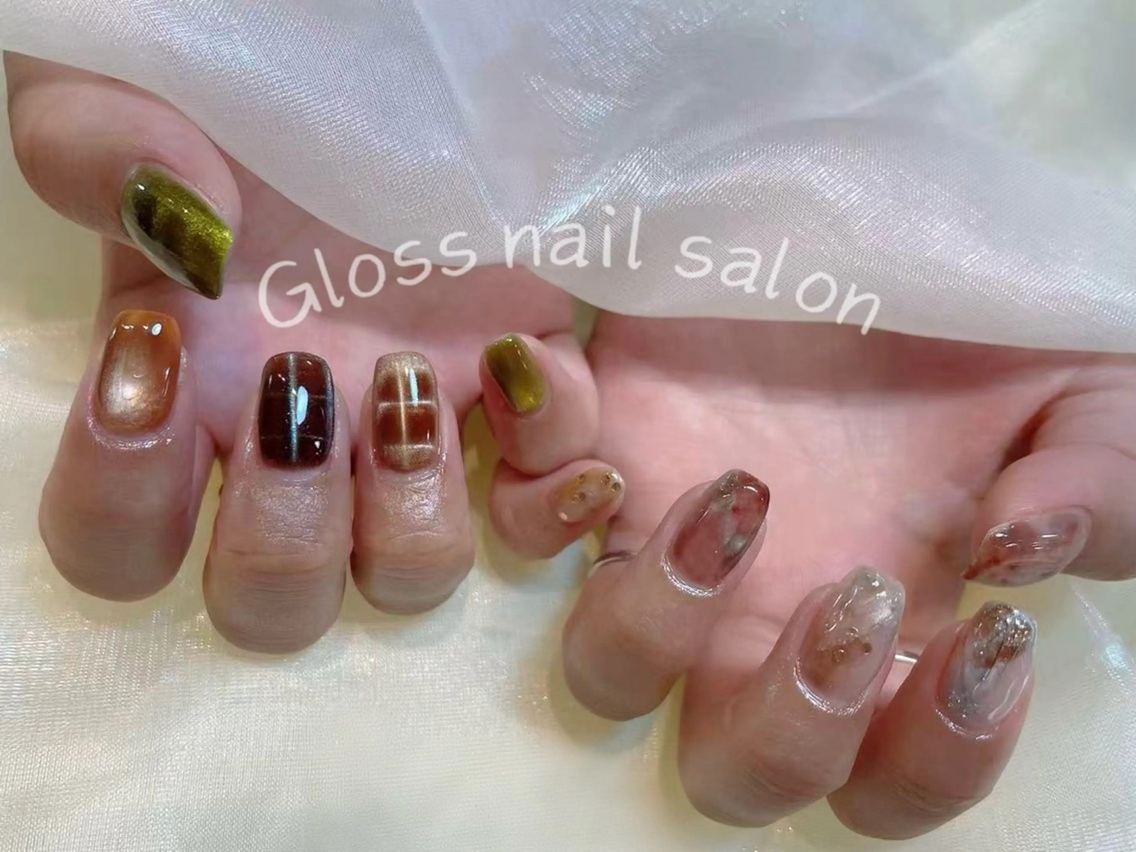 ネイル Yuna✨ Gloss nailのネイルデザイン