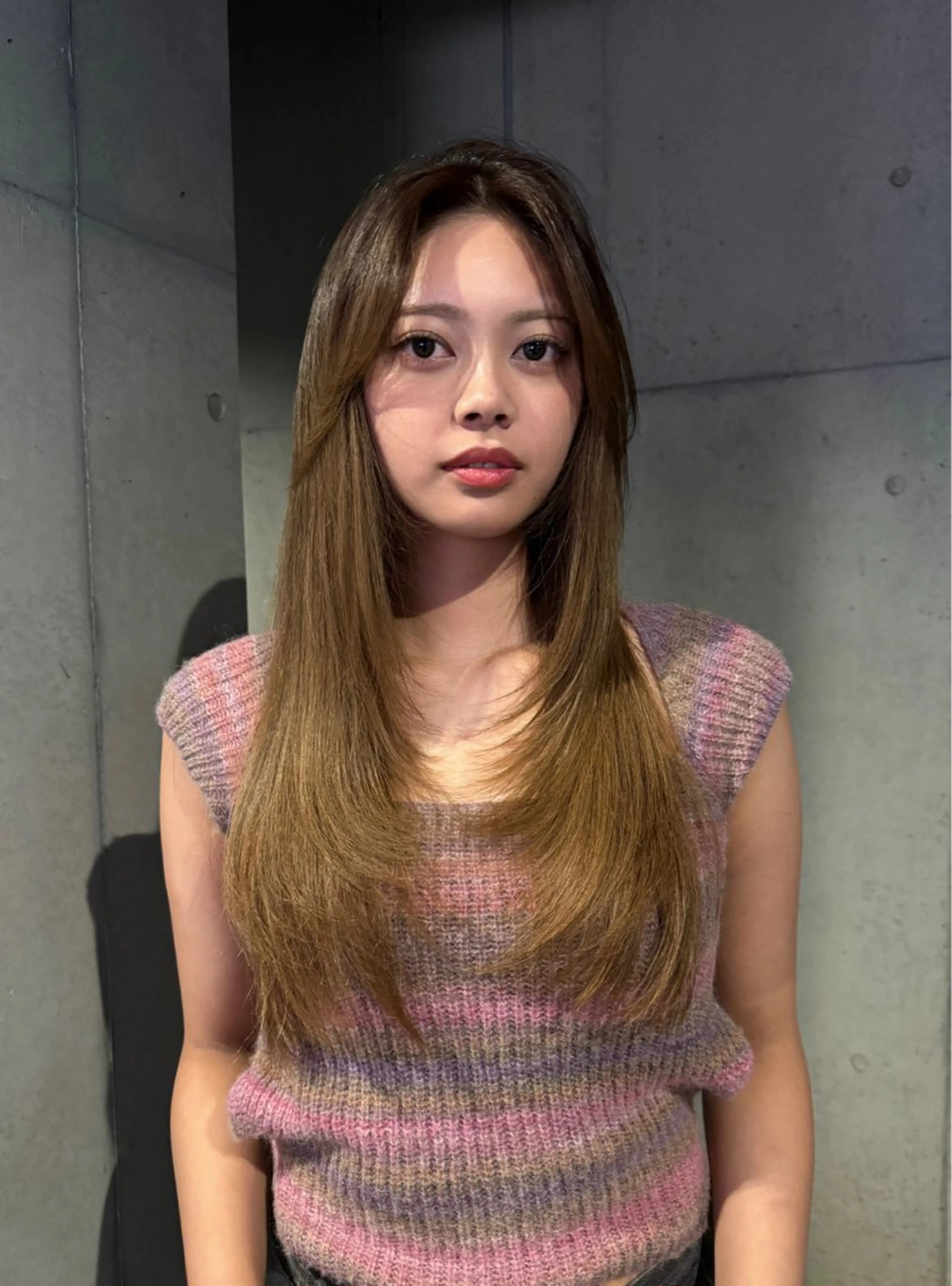 ロング だいち/ブリーチ/ レイヤーカットのヘアスタイル