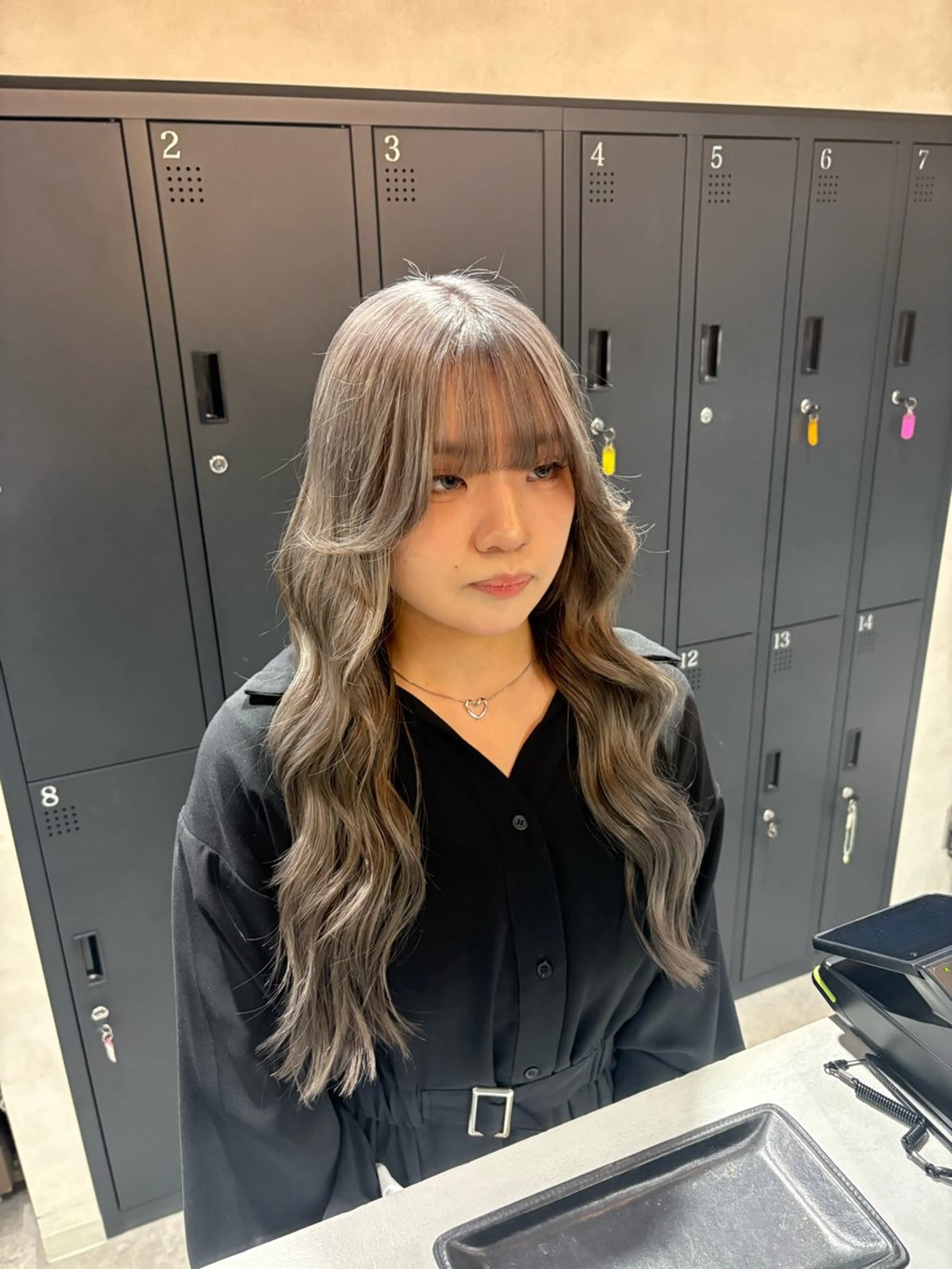 ロング カラー シルバー ヘアカラー 茅ヶ崎/ハイトーン/ Ramuのヘアスタイル