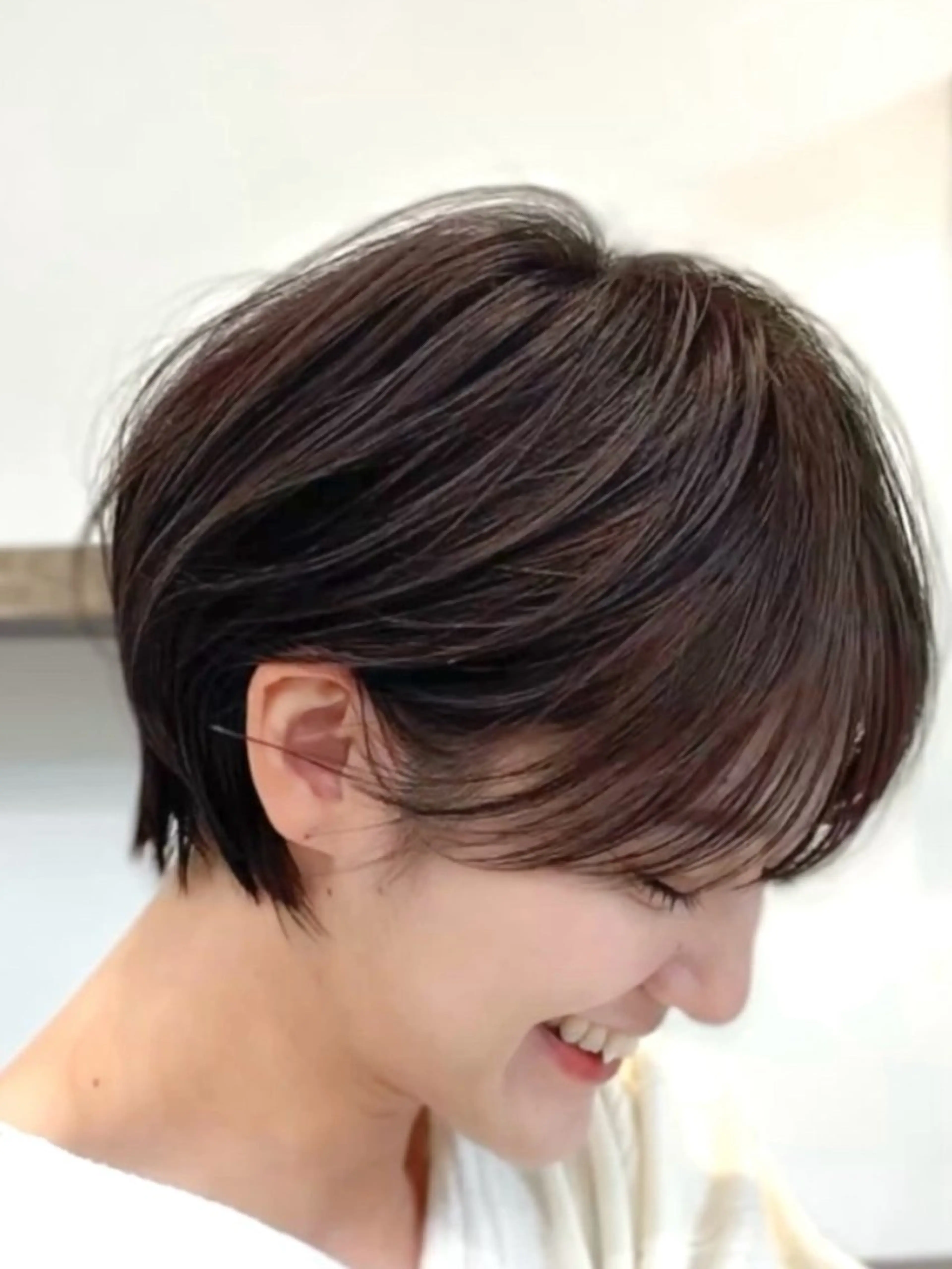 ショート ヤマト/髪質改善 /艶髪/透明感カラーのヘアスタイル