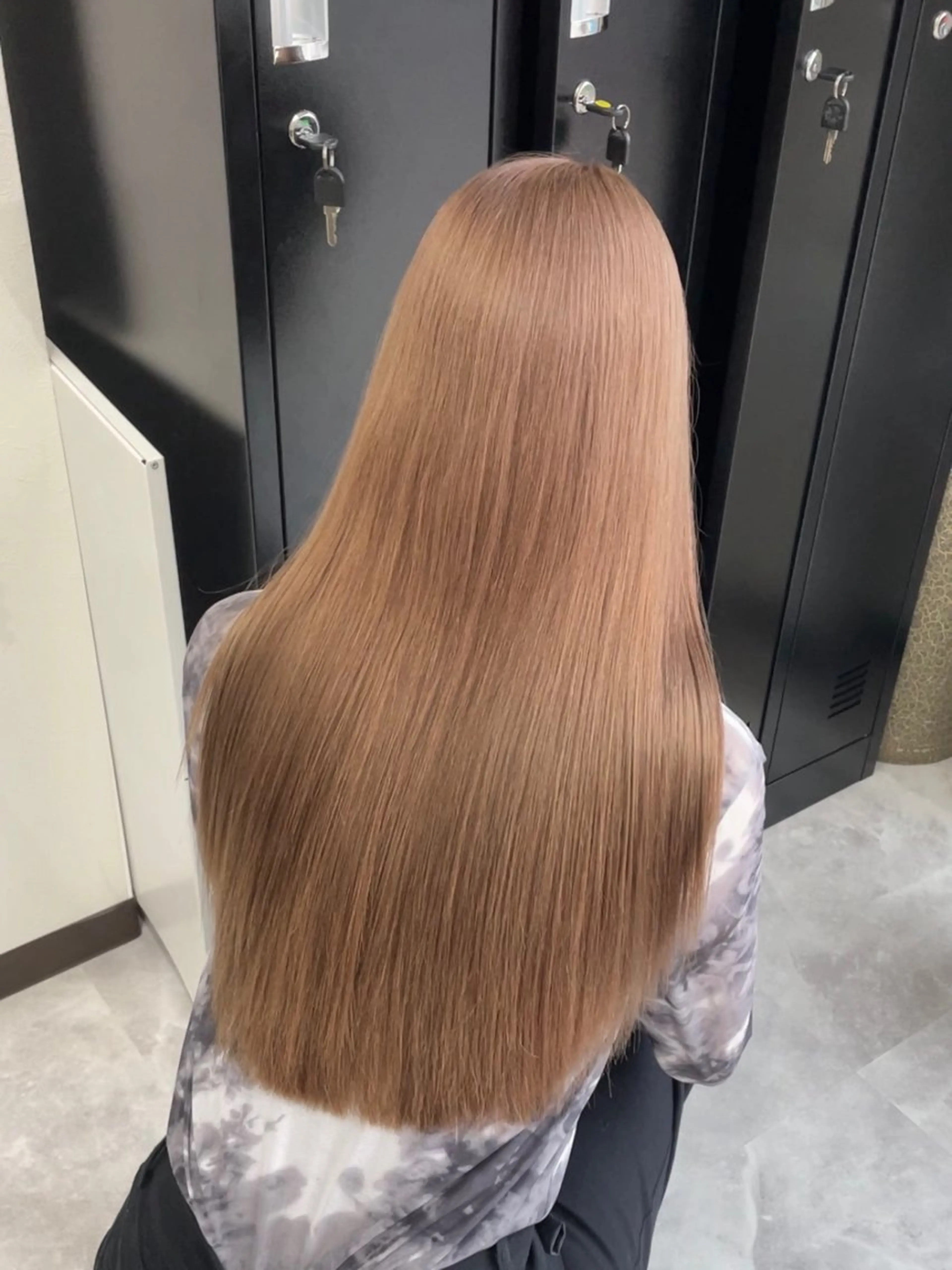 ロング カラー カット ヘアカラー トリートメント 🤍JIN HAIR DESIGN🤍のヘアスタイル