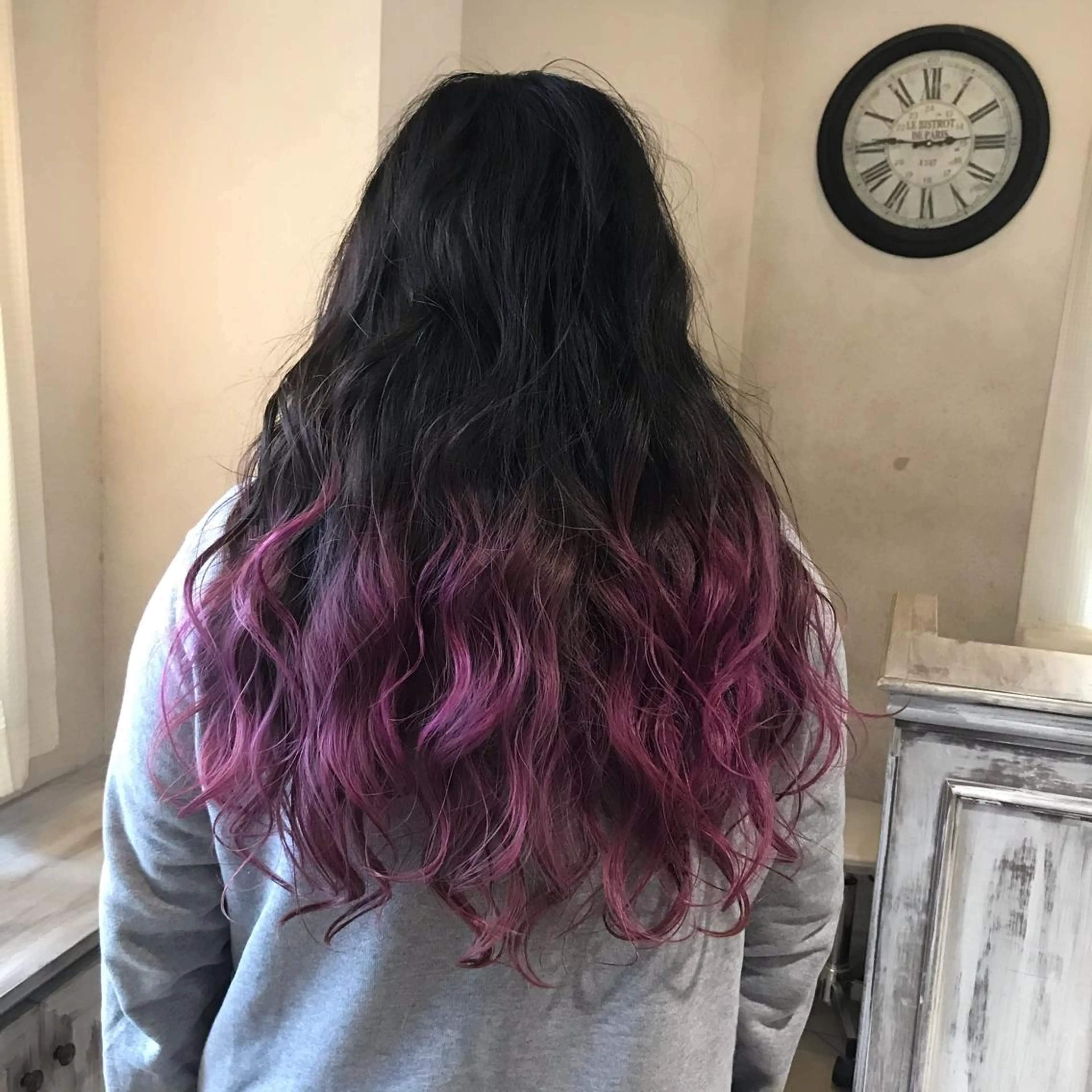 ロング 福原 優介のヘアスタイル