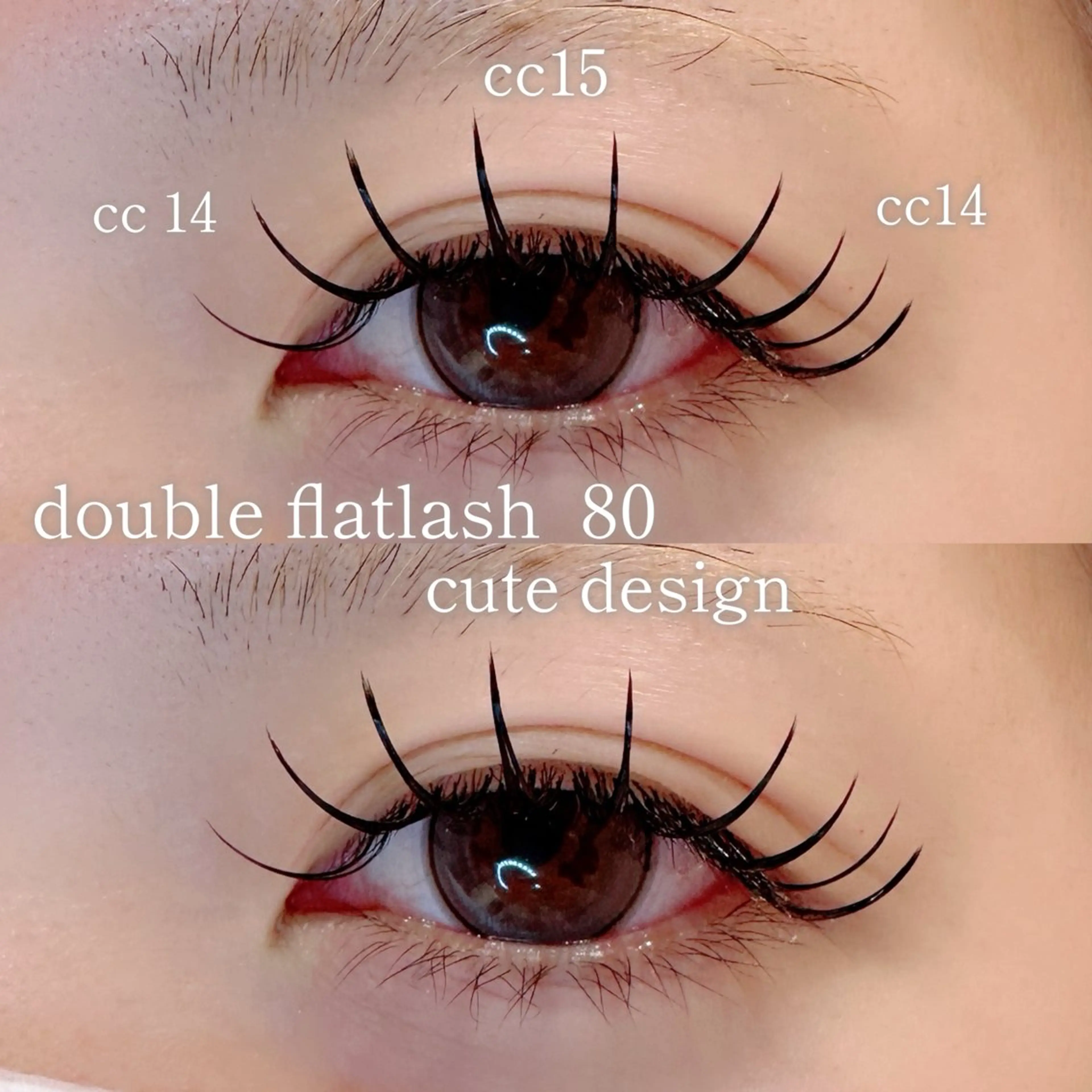 マツエク・マツパ Le LUXE TAMADAのマツエク・マツパデザイン