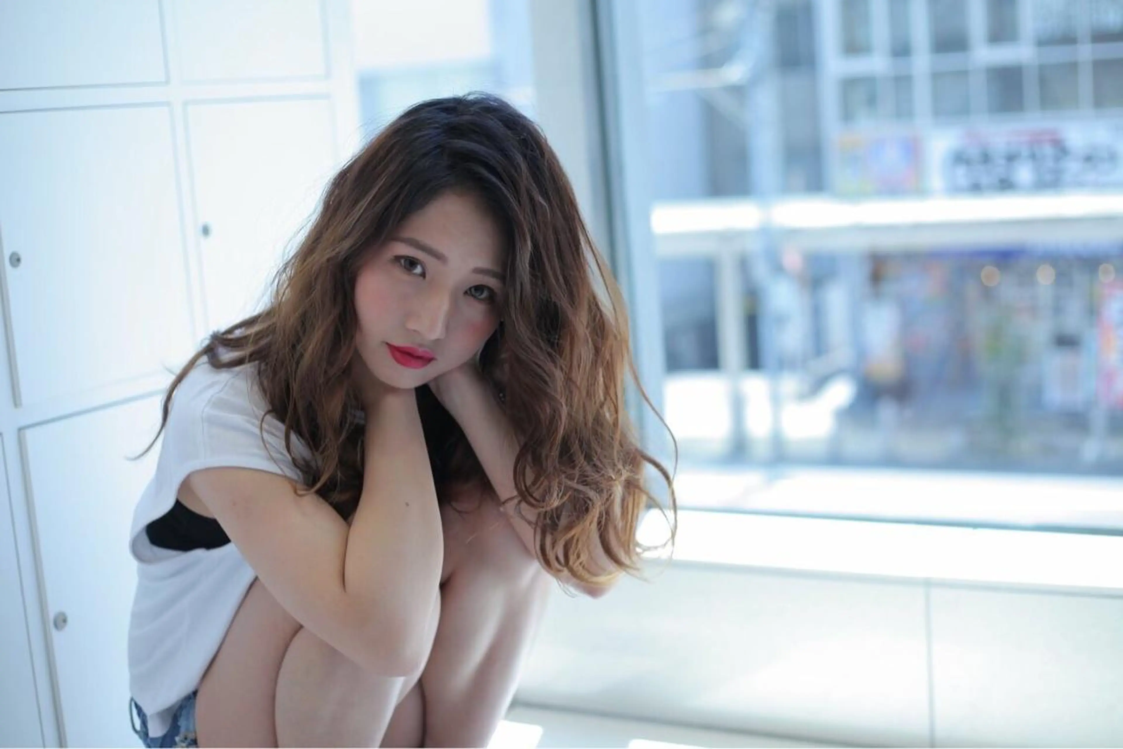 ロング カラー パーマ ボブ/レイヤー/ nanamiのヘアスタイル