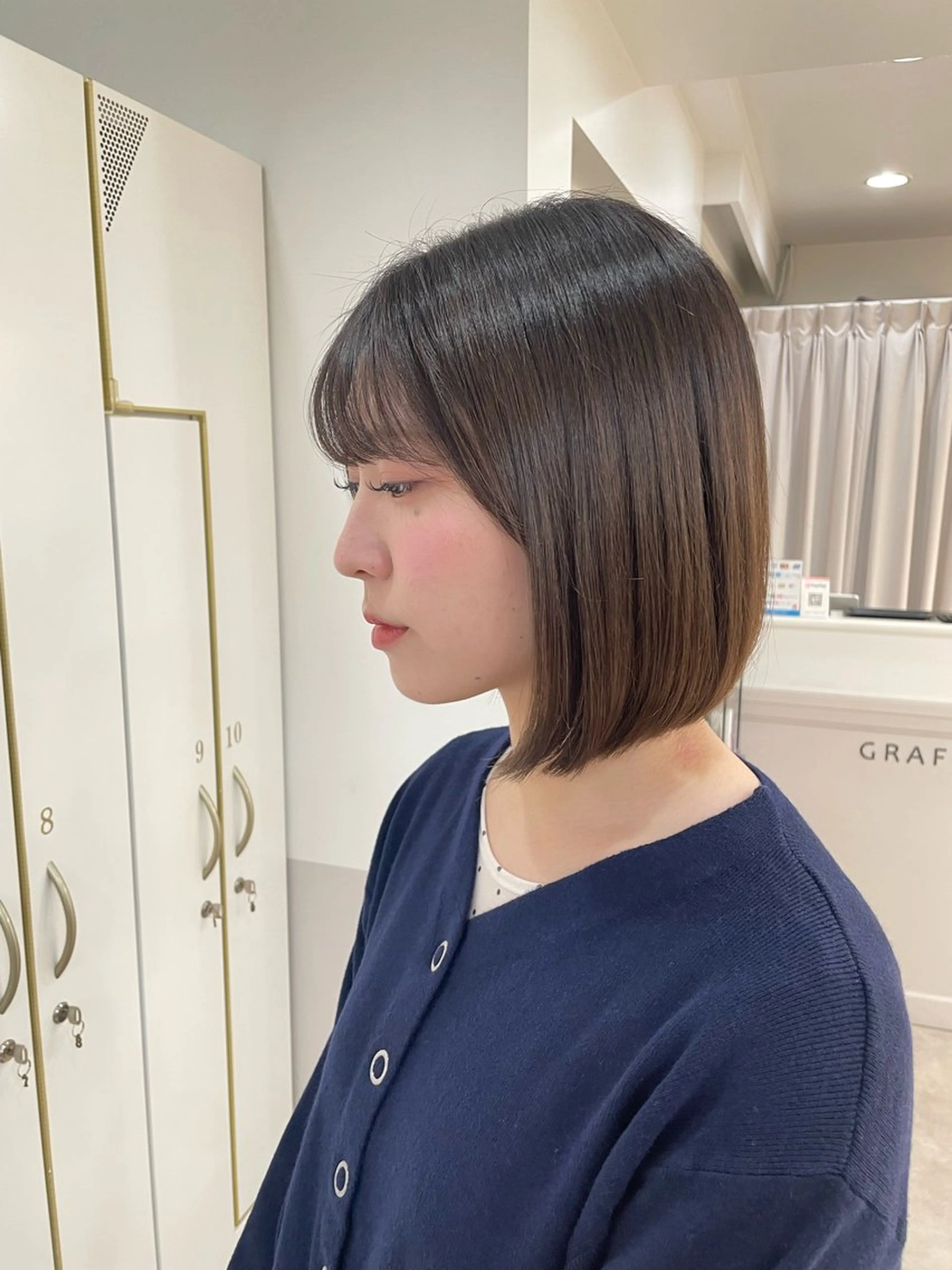 ショート 🤍ショートボブ 🤍NANAMI🤍のヘアスタイル
