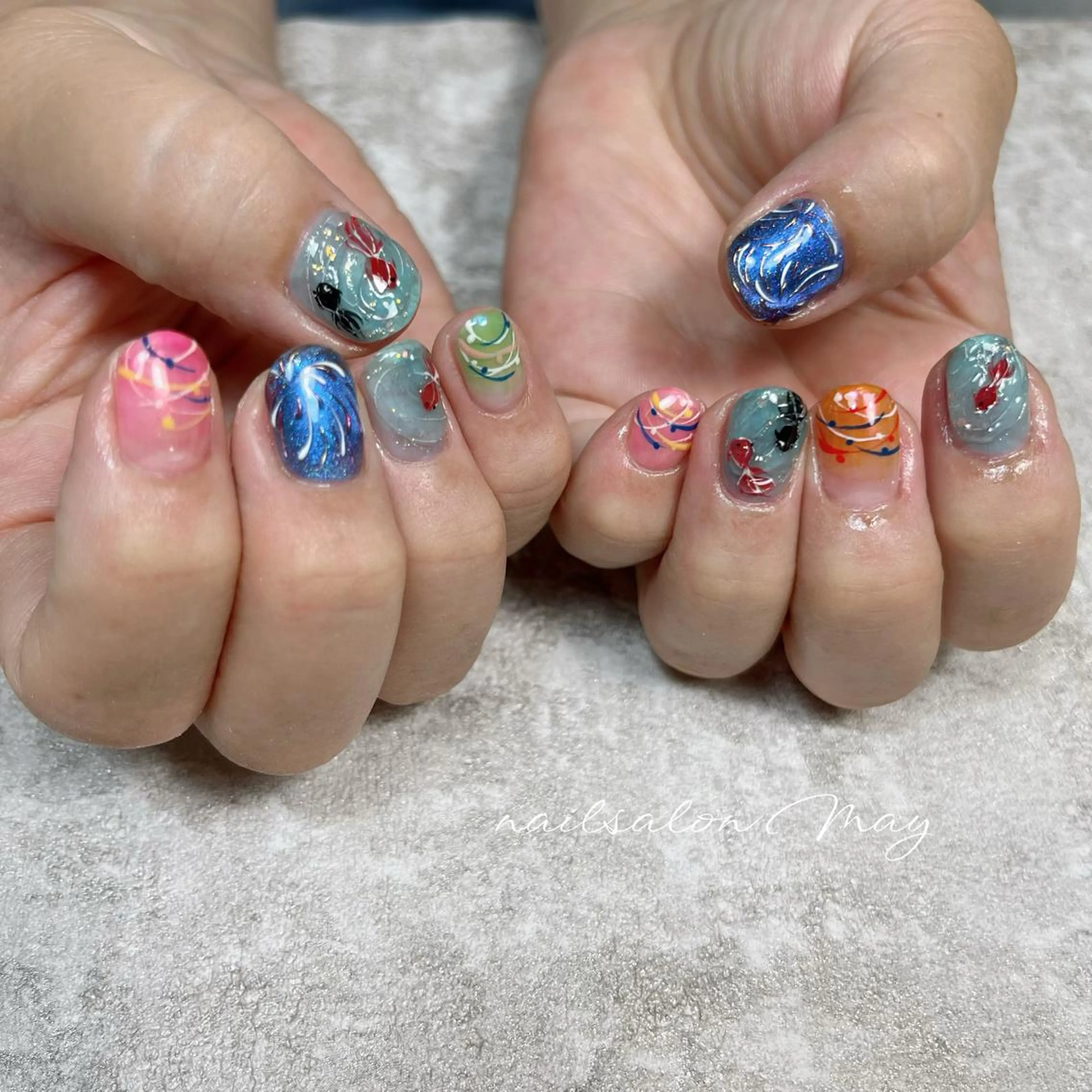 ネイル ハンドネイル nailsalon mayのネイルデザイン