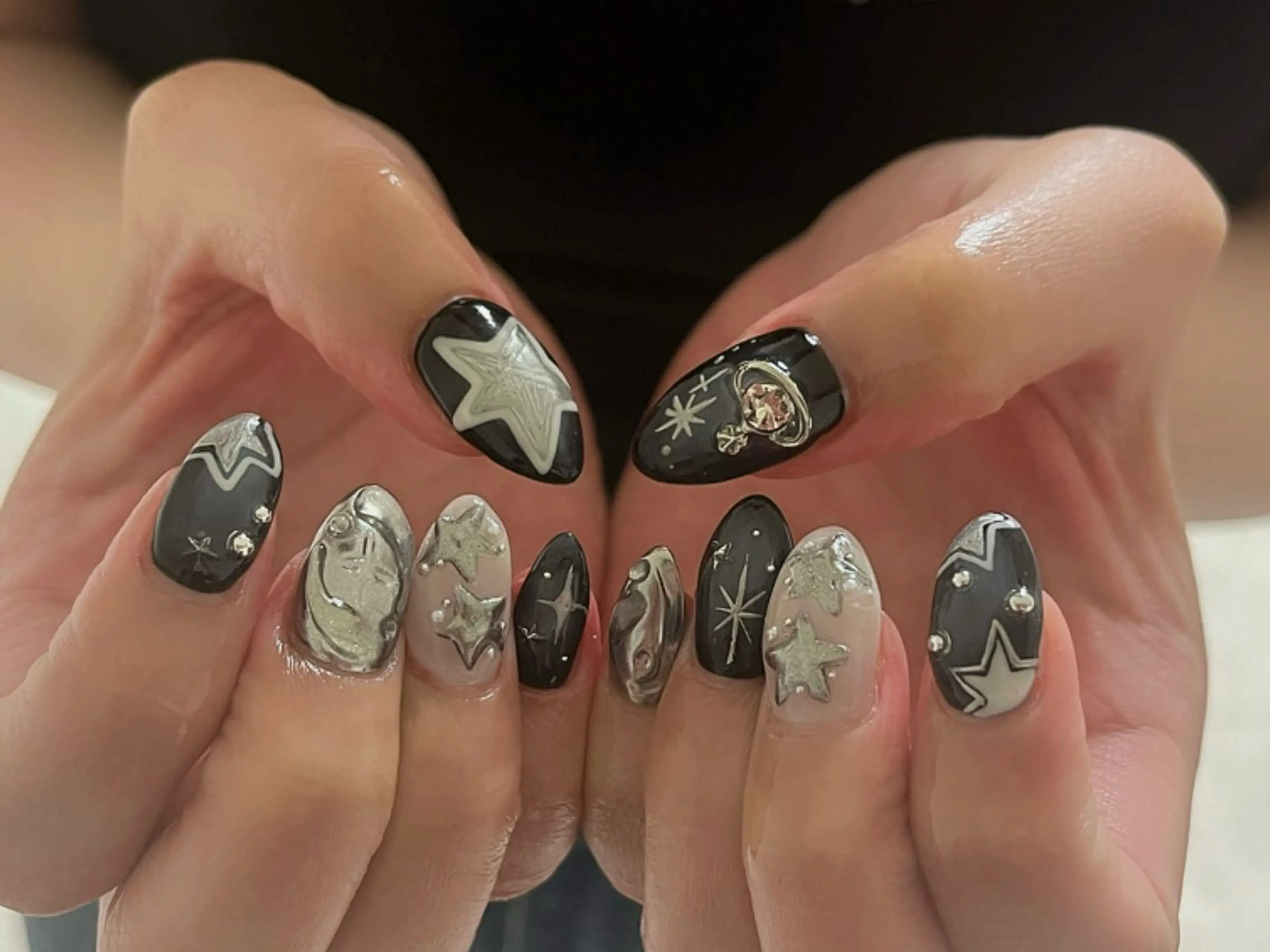 ネイル 【Zina京都駅前】 きぬがわ らむのネイルデザイン