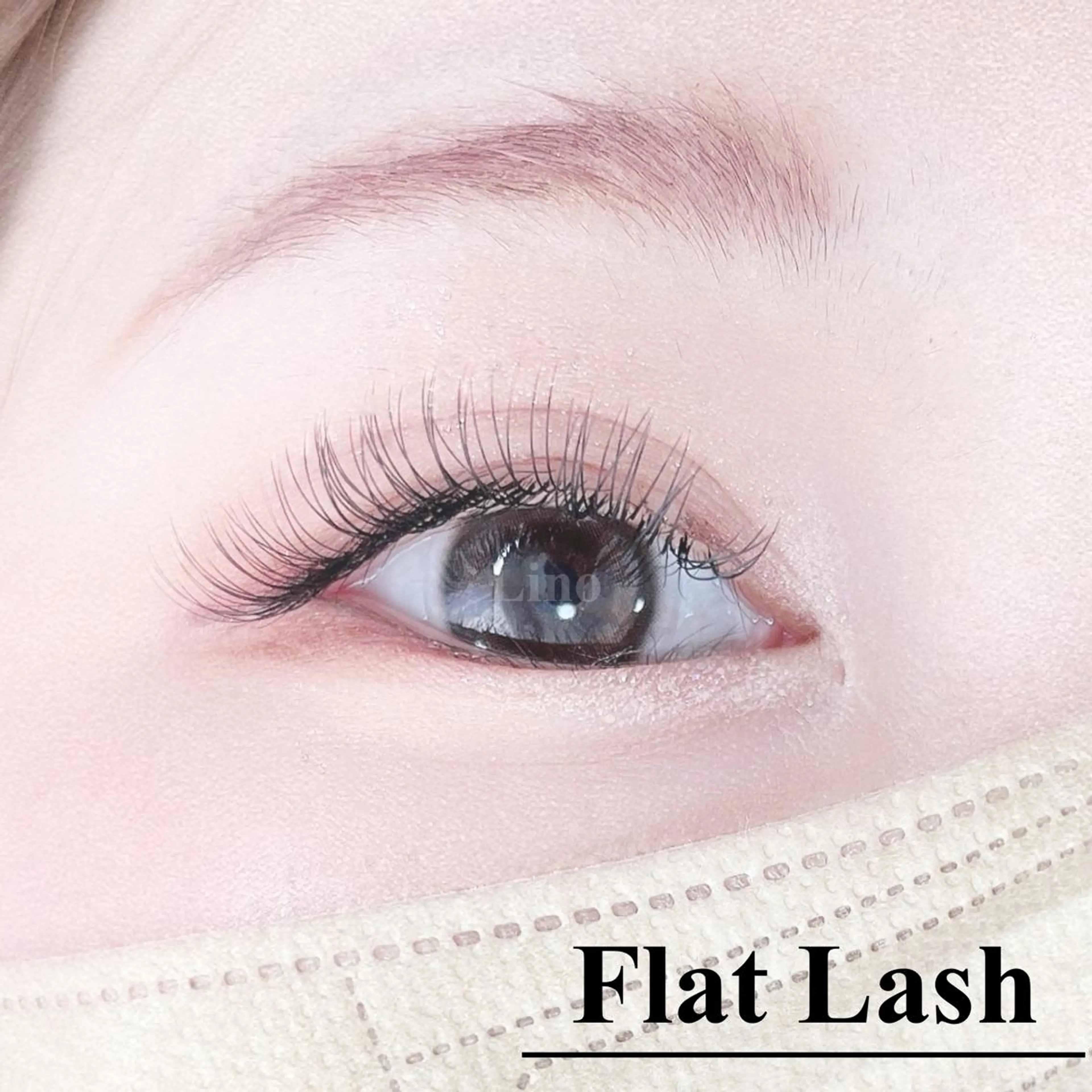 マツエク・マツパ フラットラッシュ マツエク Lino eyelashのマツエク・マツパデザイン