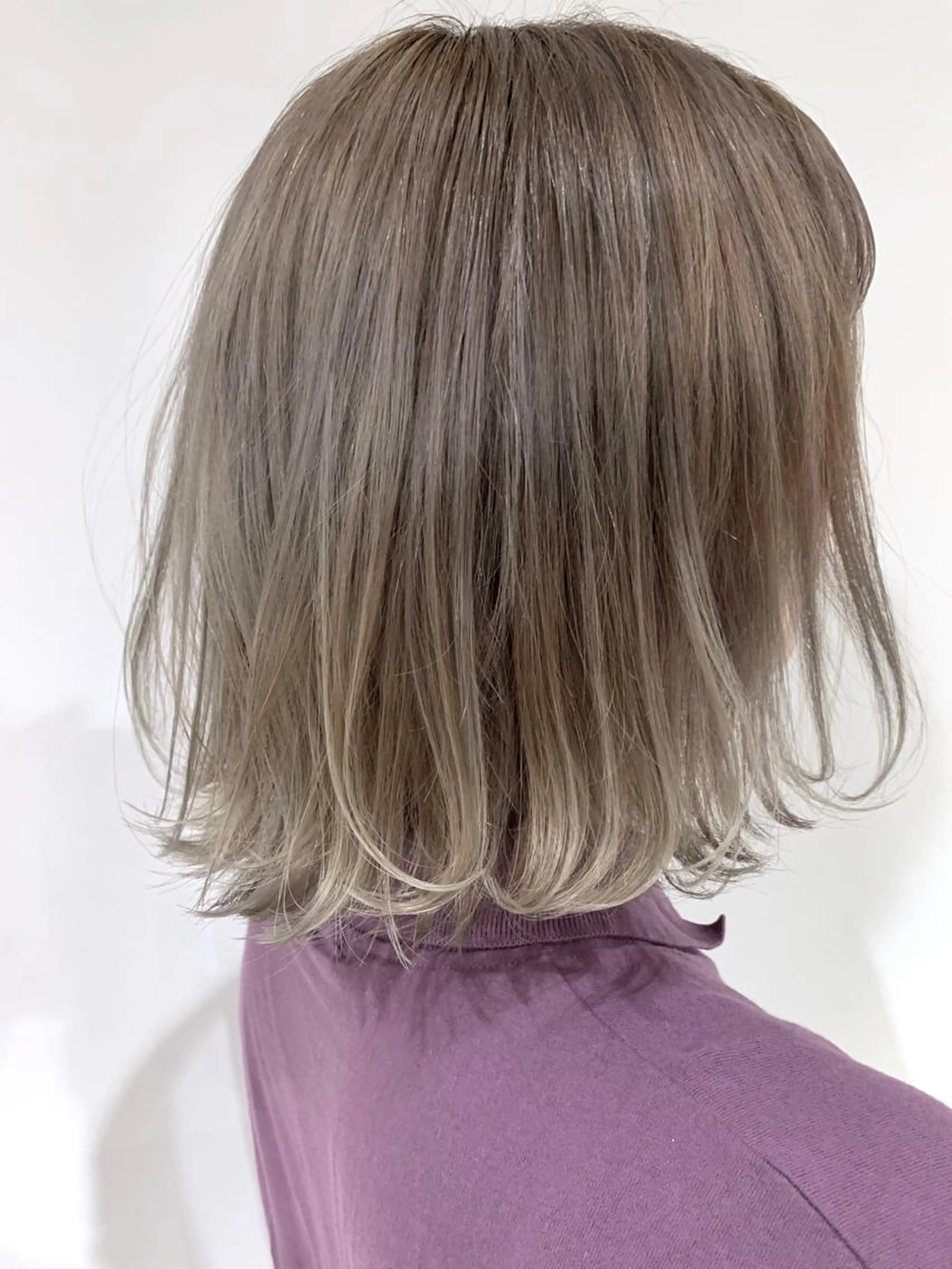 ✨【透明感】✨小顔カット+W(ダブル)カラー+シルクトリートメントの写真