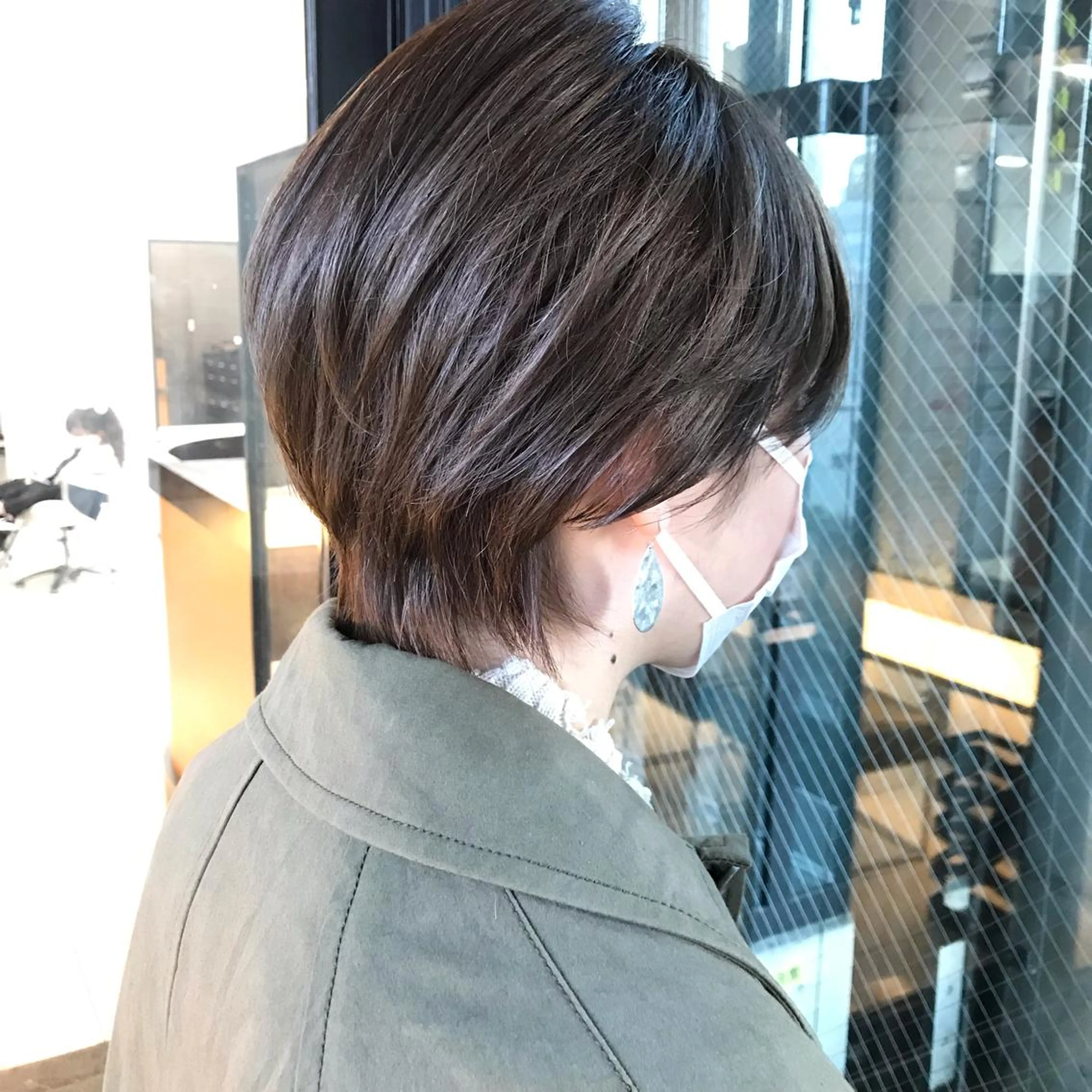 ショート カラー アディクシーカラー ダブルカラー 似合わせカット ショートヘア カット ヘアカラー トリートメント BOOTH share salon所属・ハタケヤマヨシキ ／BOOTHのヘアスタイル