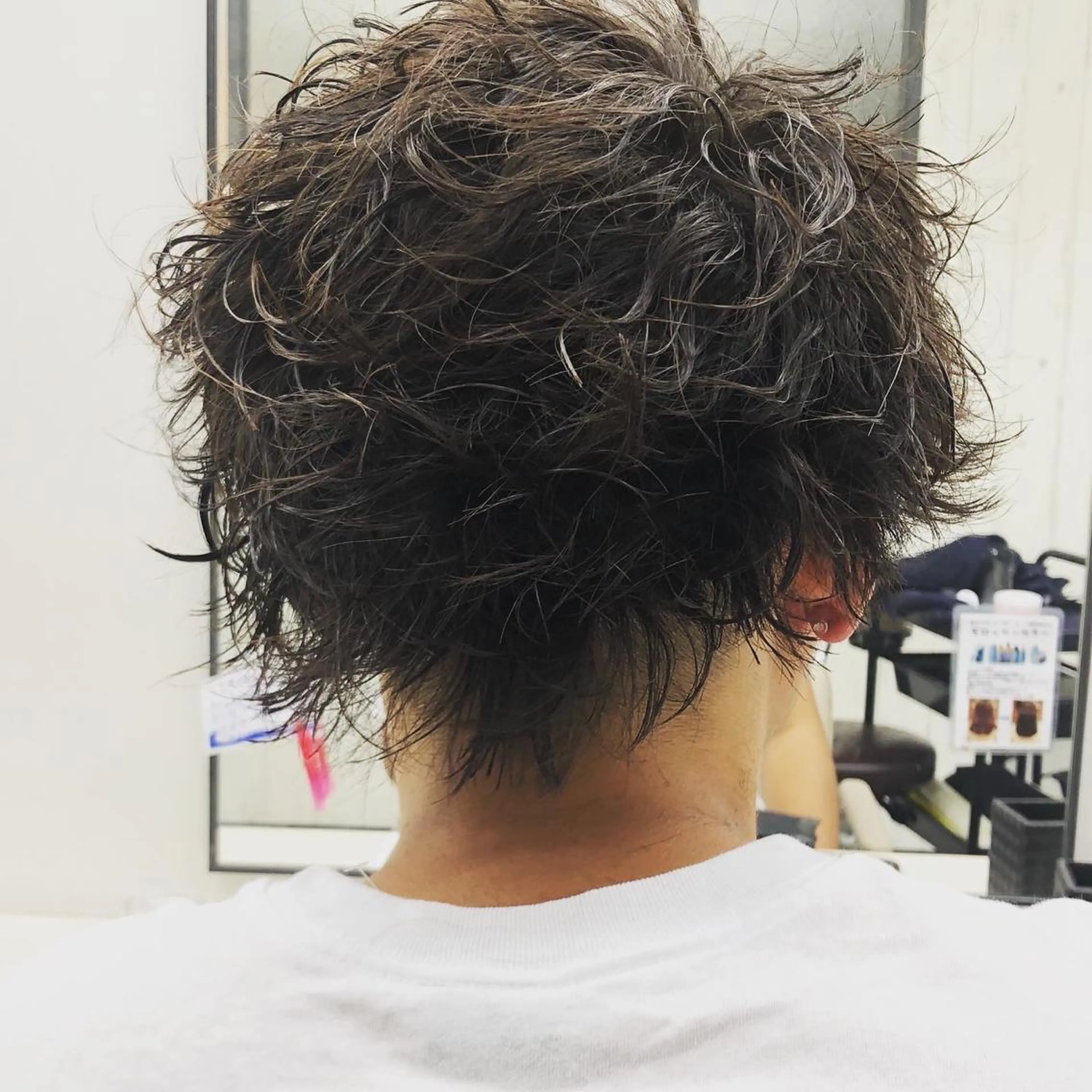 men’s限定❗️🦖カット➕ツイスト・スパイラルパーマ🦖の写真