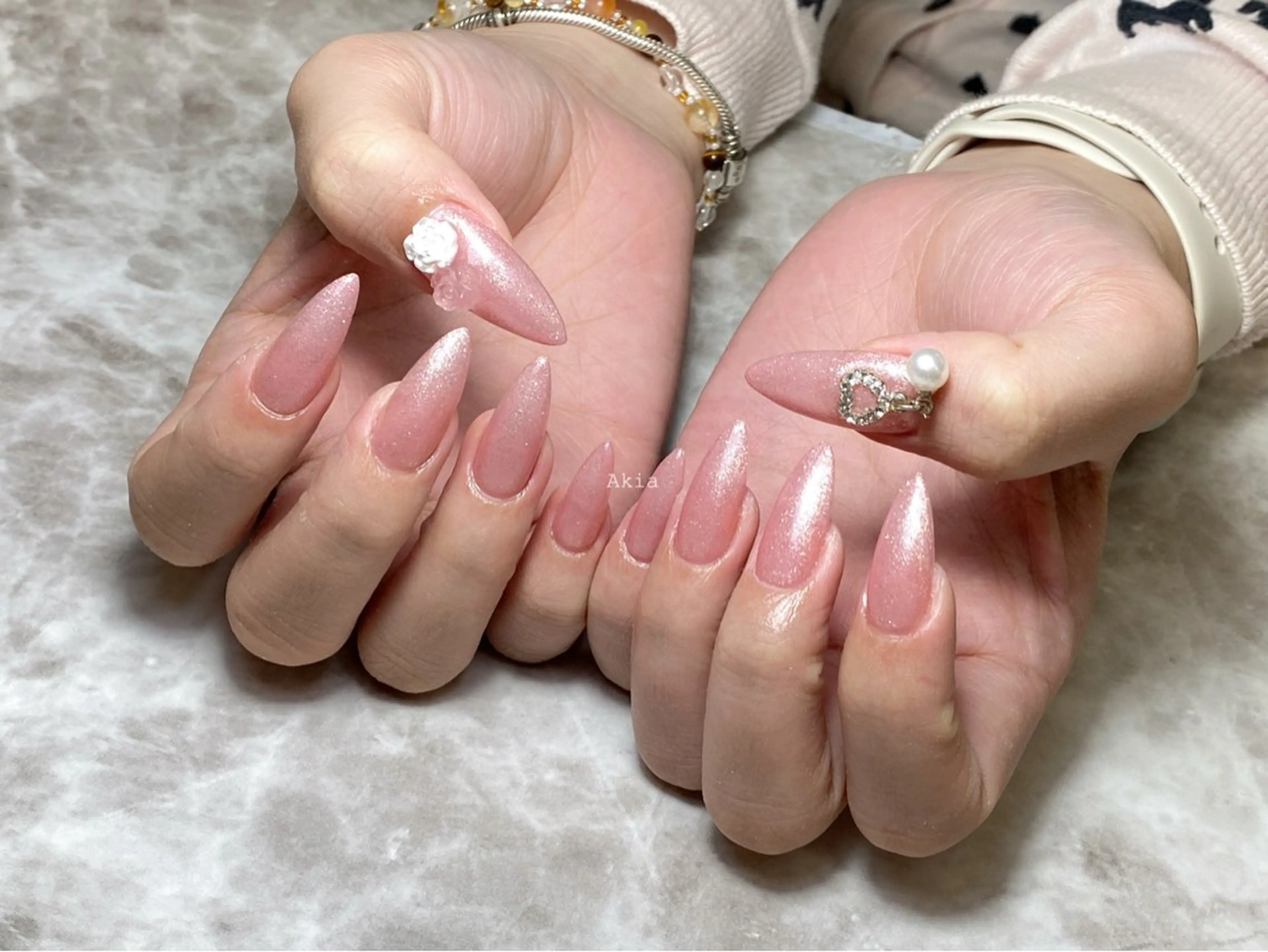 ネイル w wのネイルデザイン