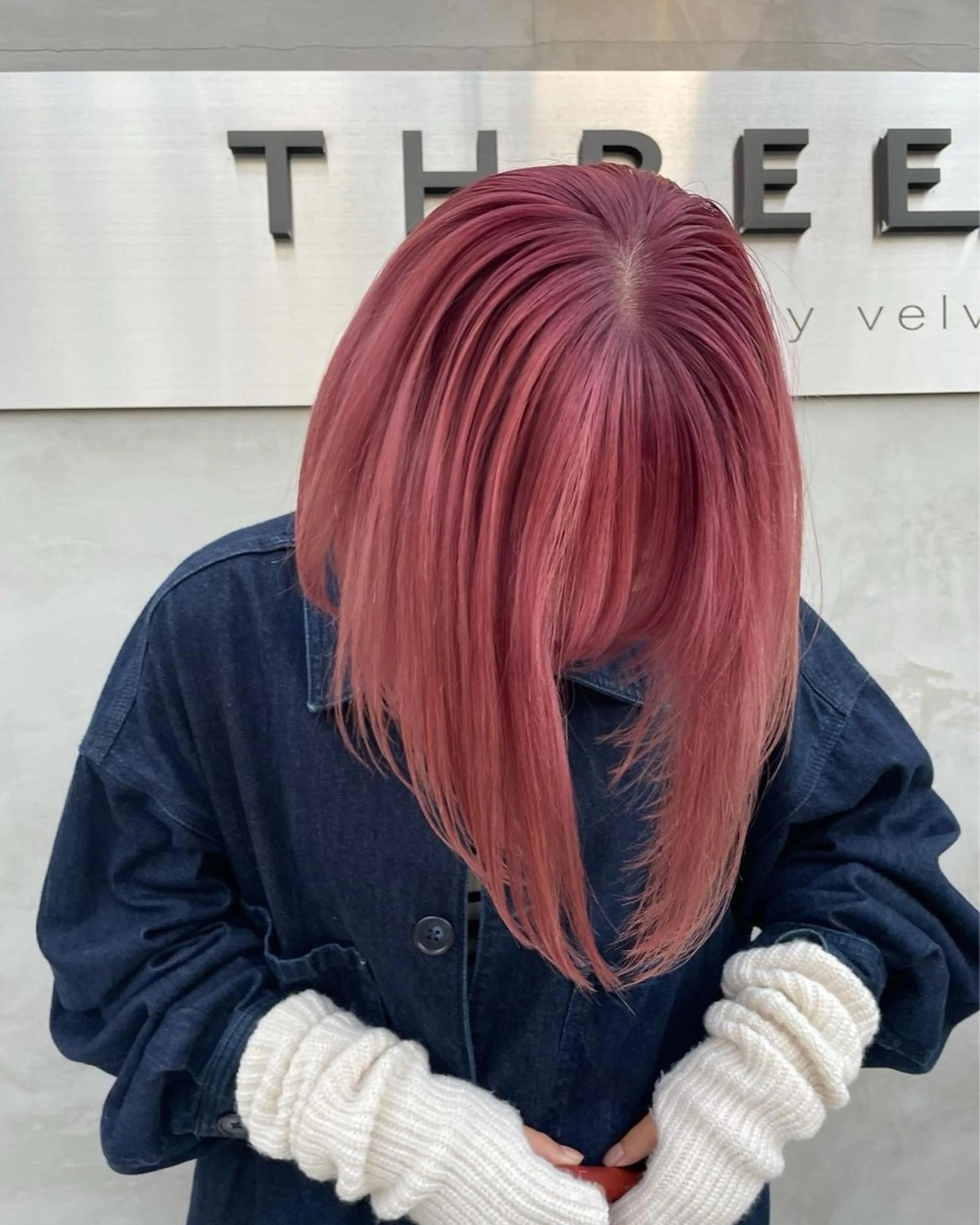 カラー toyohara momokaのヘアスタイル