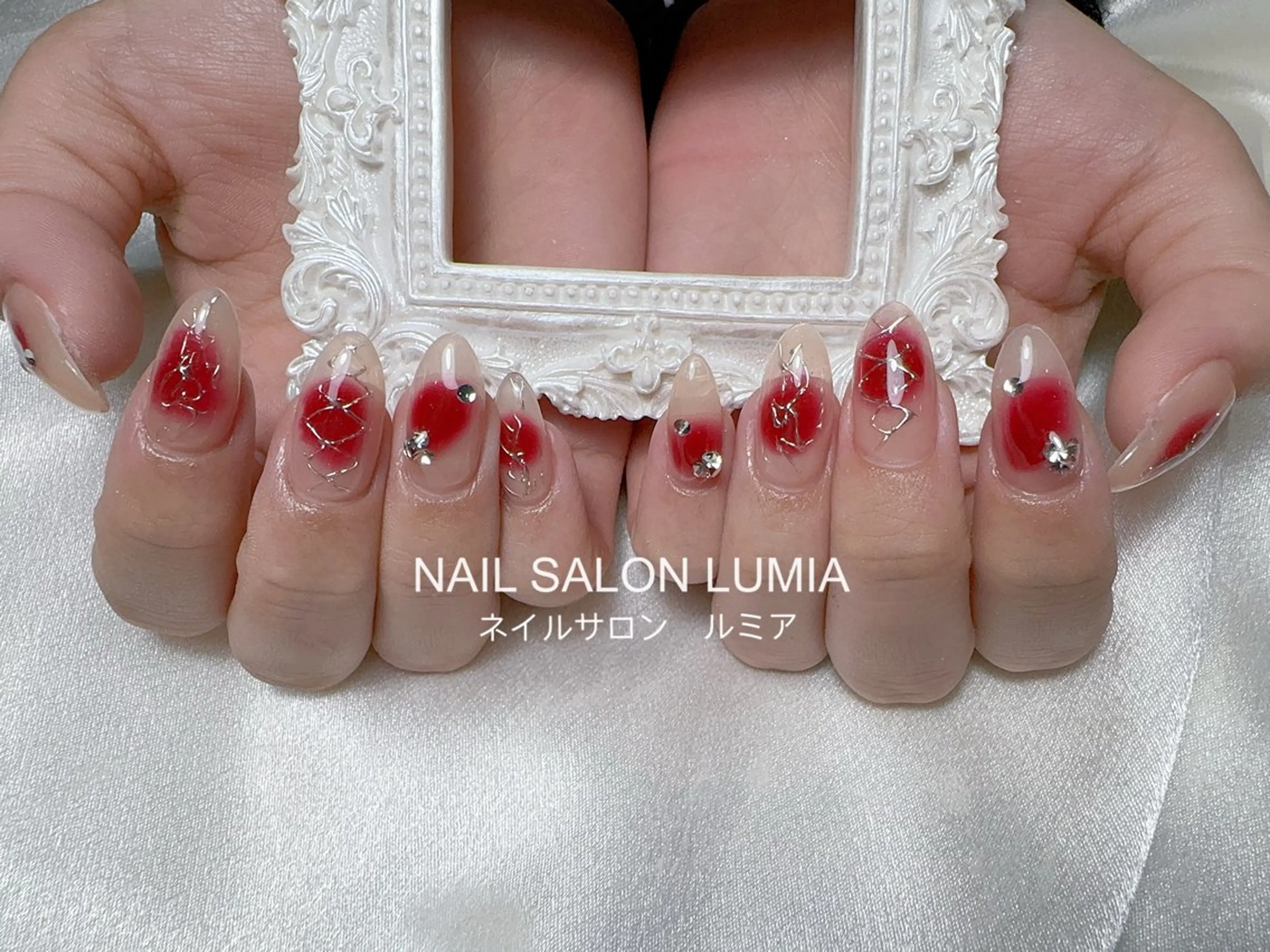 ネイル ハンドネイル ネイルサロン ルミア Lumia 店長のネイルデザイン