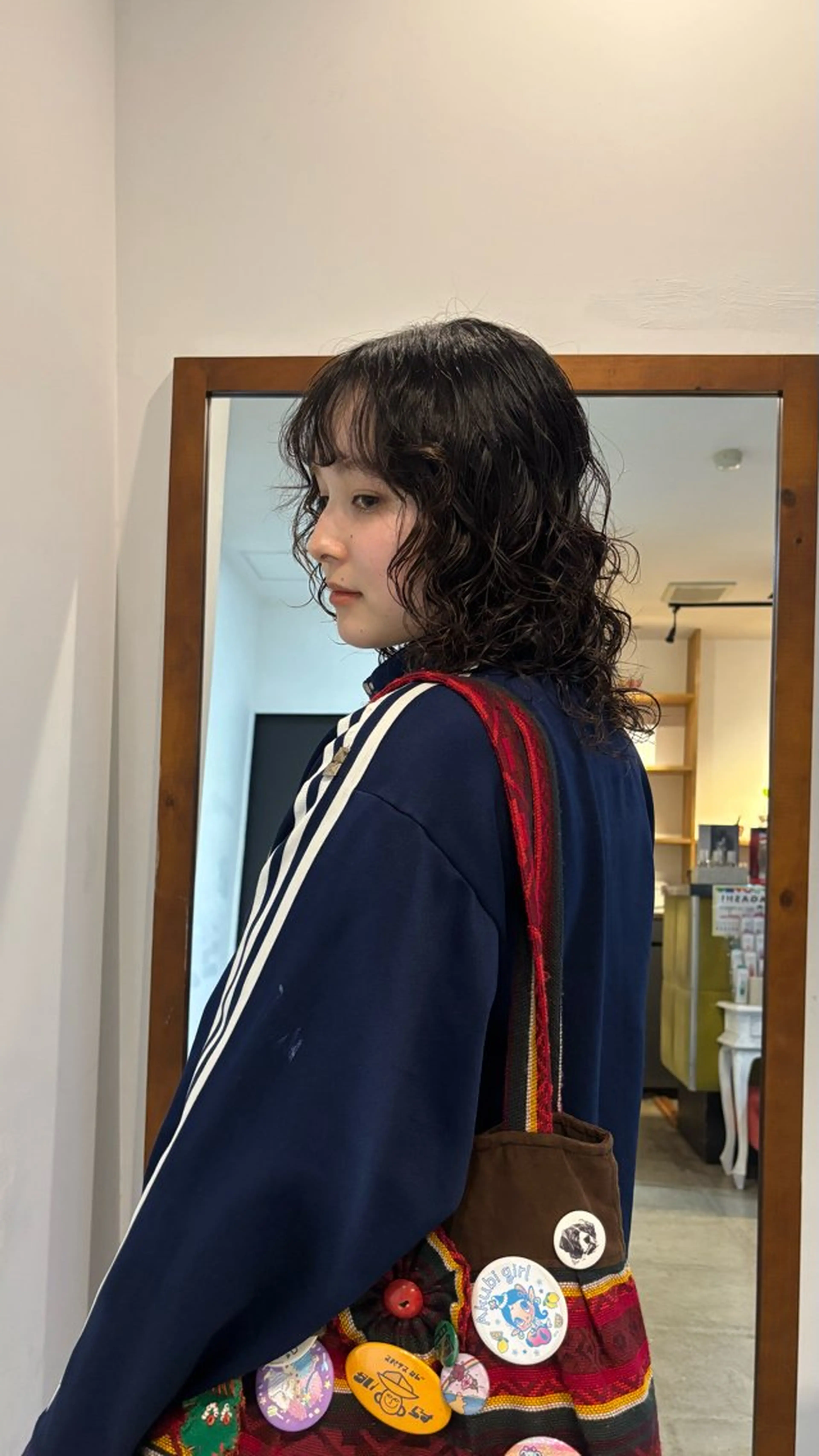 パーマ パーマ ひいろ パーマ/カットモデルのヘアスタイル