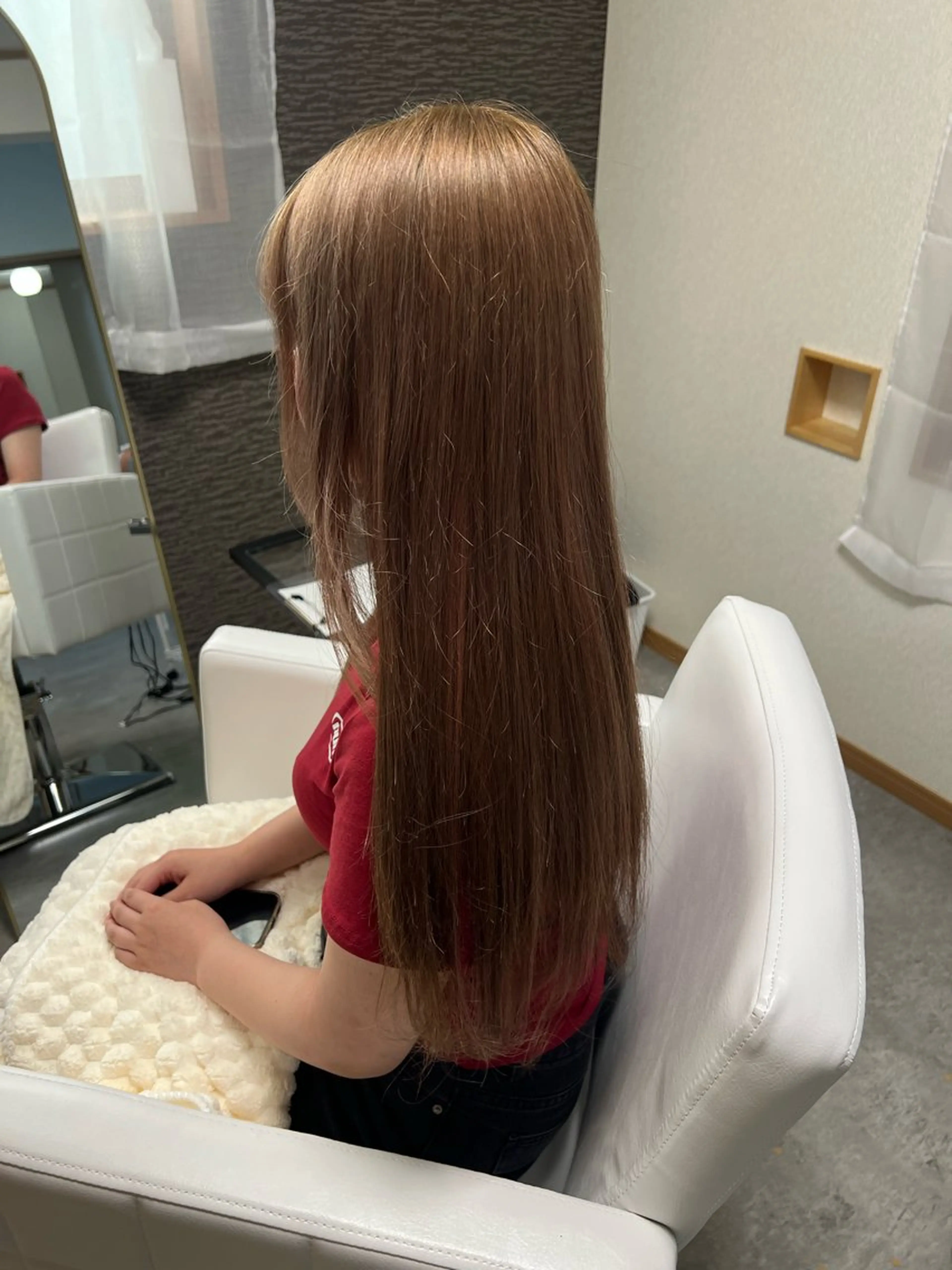 ロング エクステ・セット 専門店Sleekのヘアスタイル