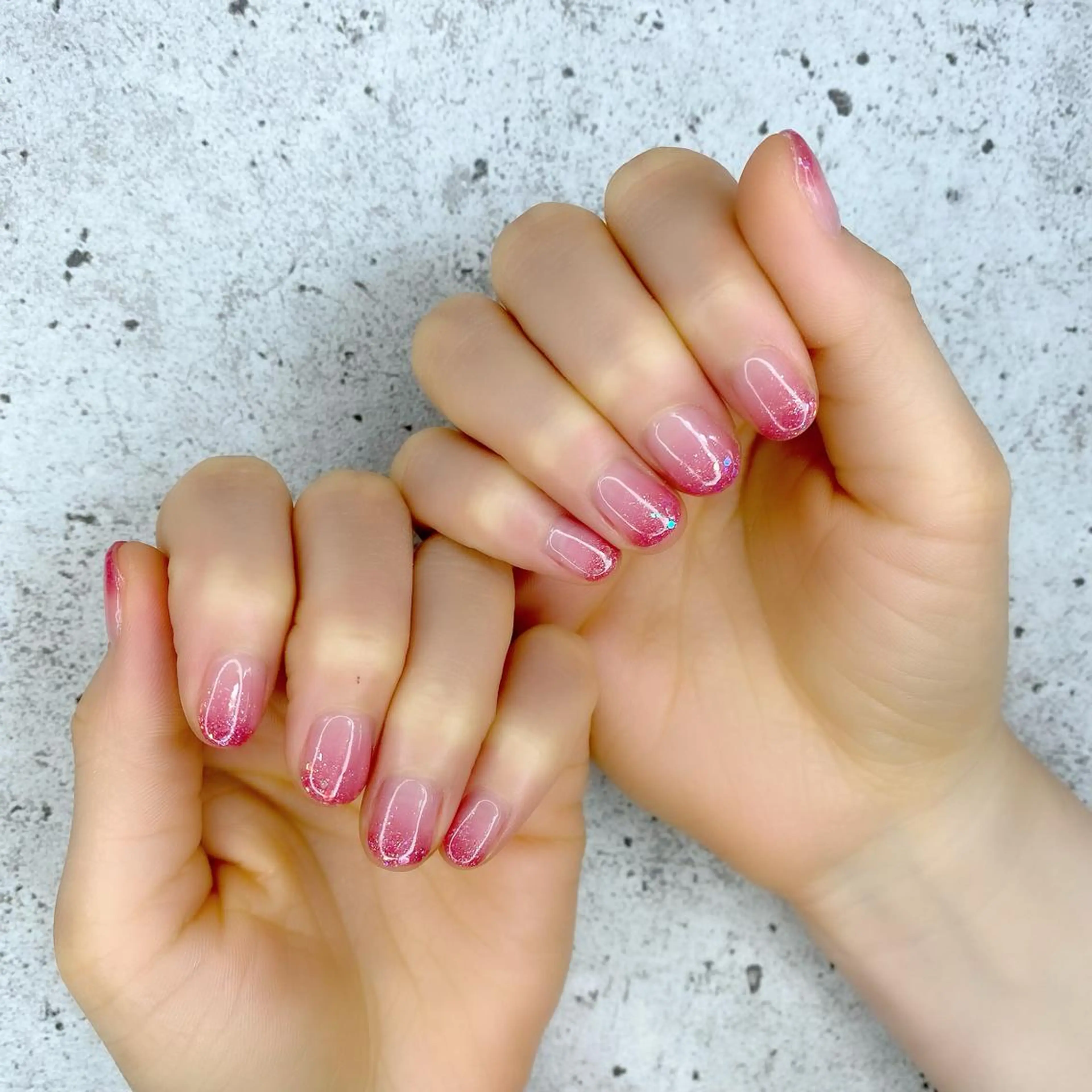 ショート カラー パーマ ヘアアレンジ メンズ キッズ ネイル マツエク・マツパ グラデーションカラー ピンクカラー カラーマツエク ショートヘア グラデーション Salon Ｋのネイルデザイン