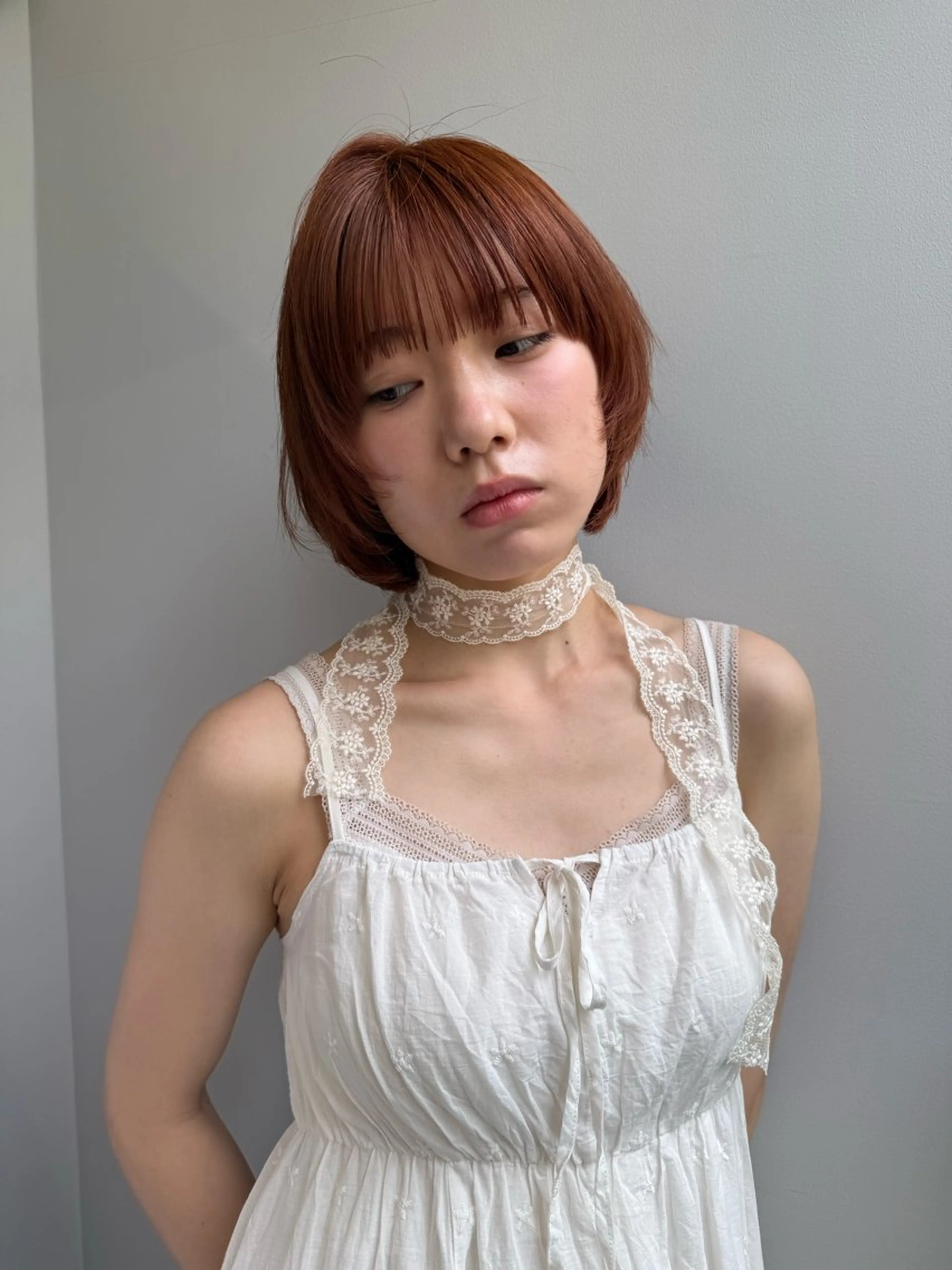 ショート カラー カット ヘアカラー トリートメント ROCCO east / りんなのヘアスタイル