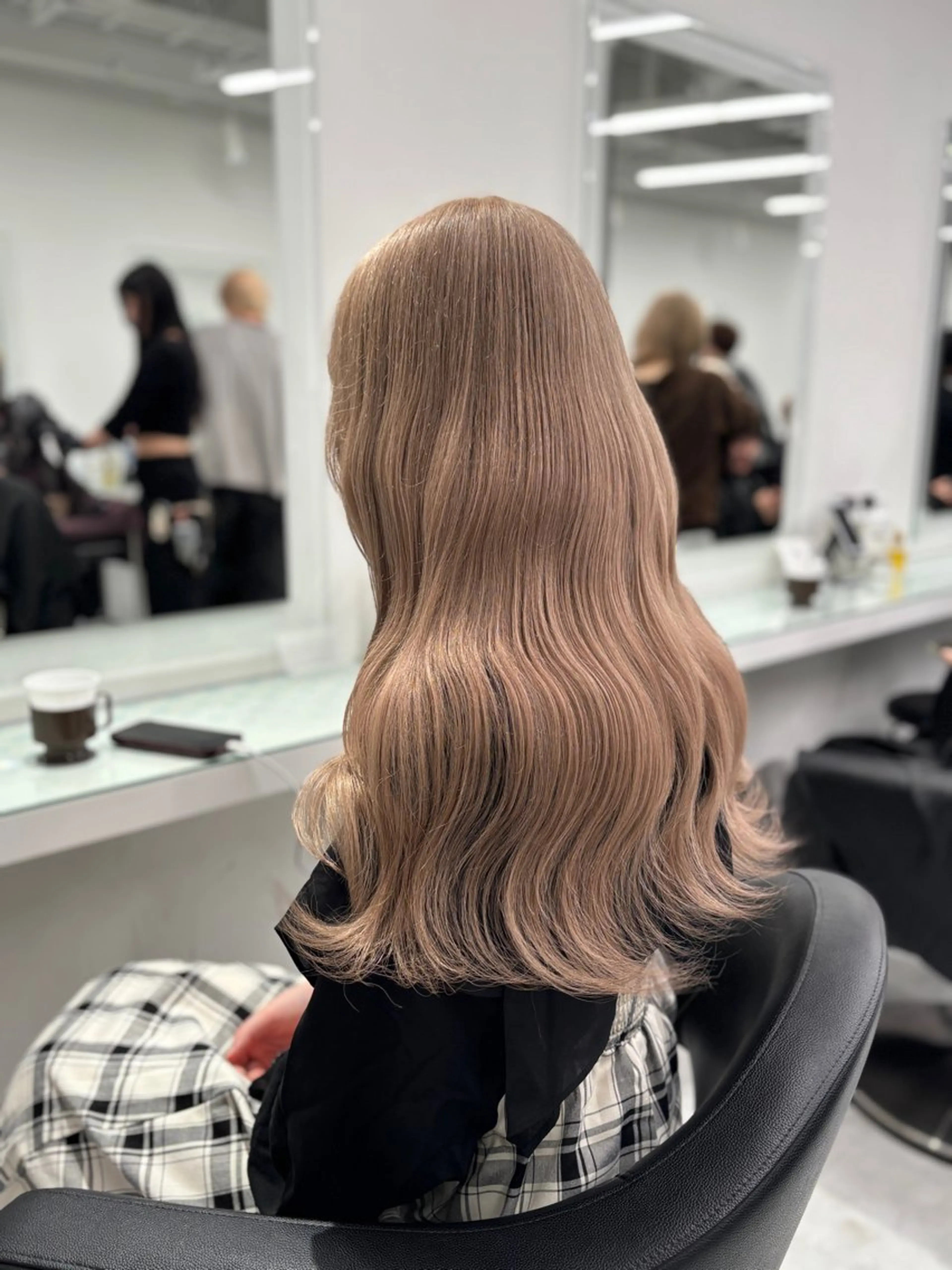 ロング カラー 💖ミルクティー💖 あかり💖のヘアスタイル