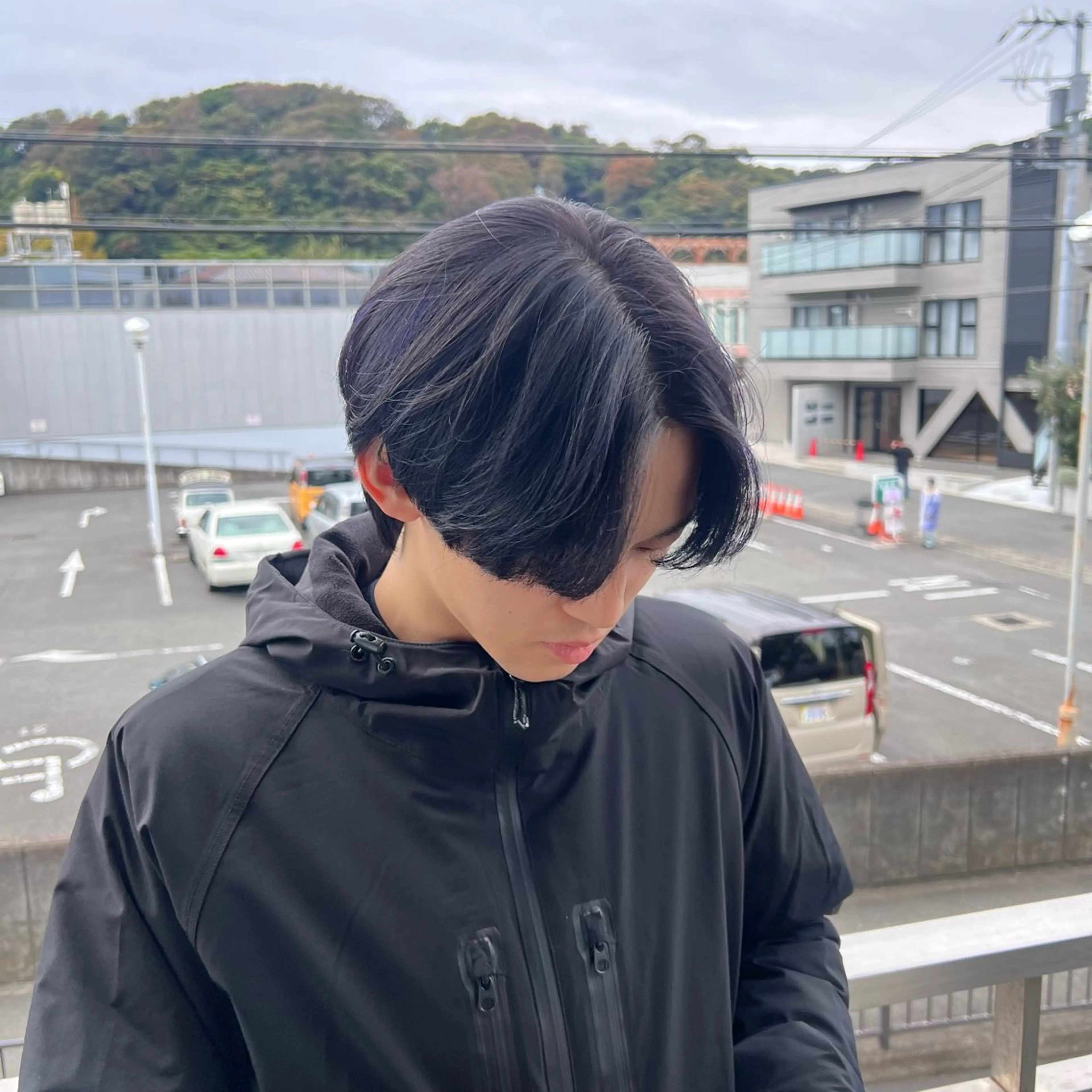 パーマ メンズ メンズパーマ ストレートパーマ パーマ メンズカット/メン ズパーマ/鎌倉/ユウのヘアスタイル