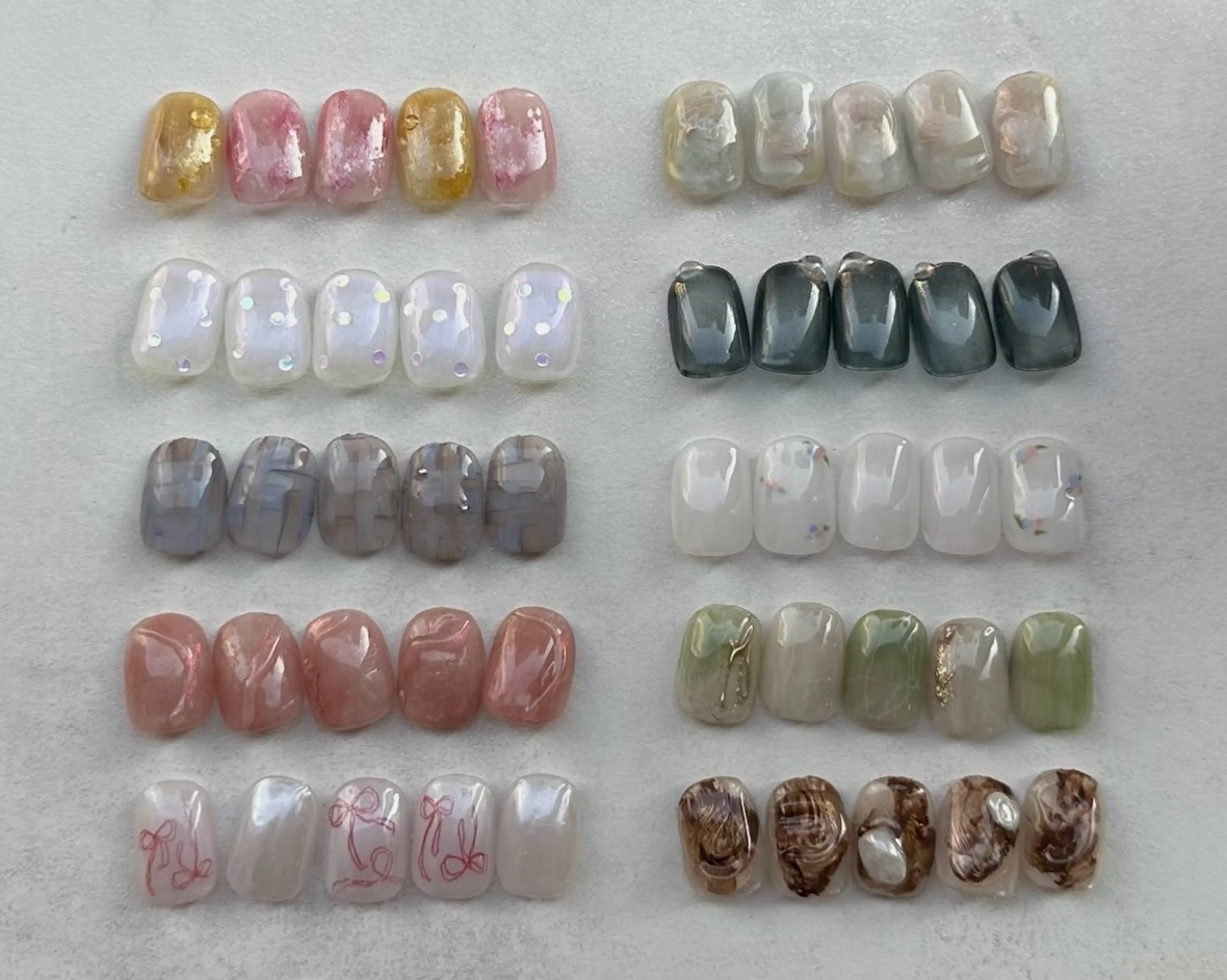 ネイル ハンドネイル scre as Etelのネイルデザイン