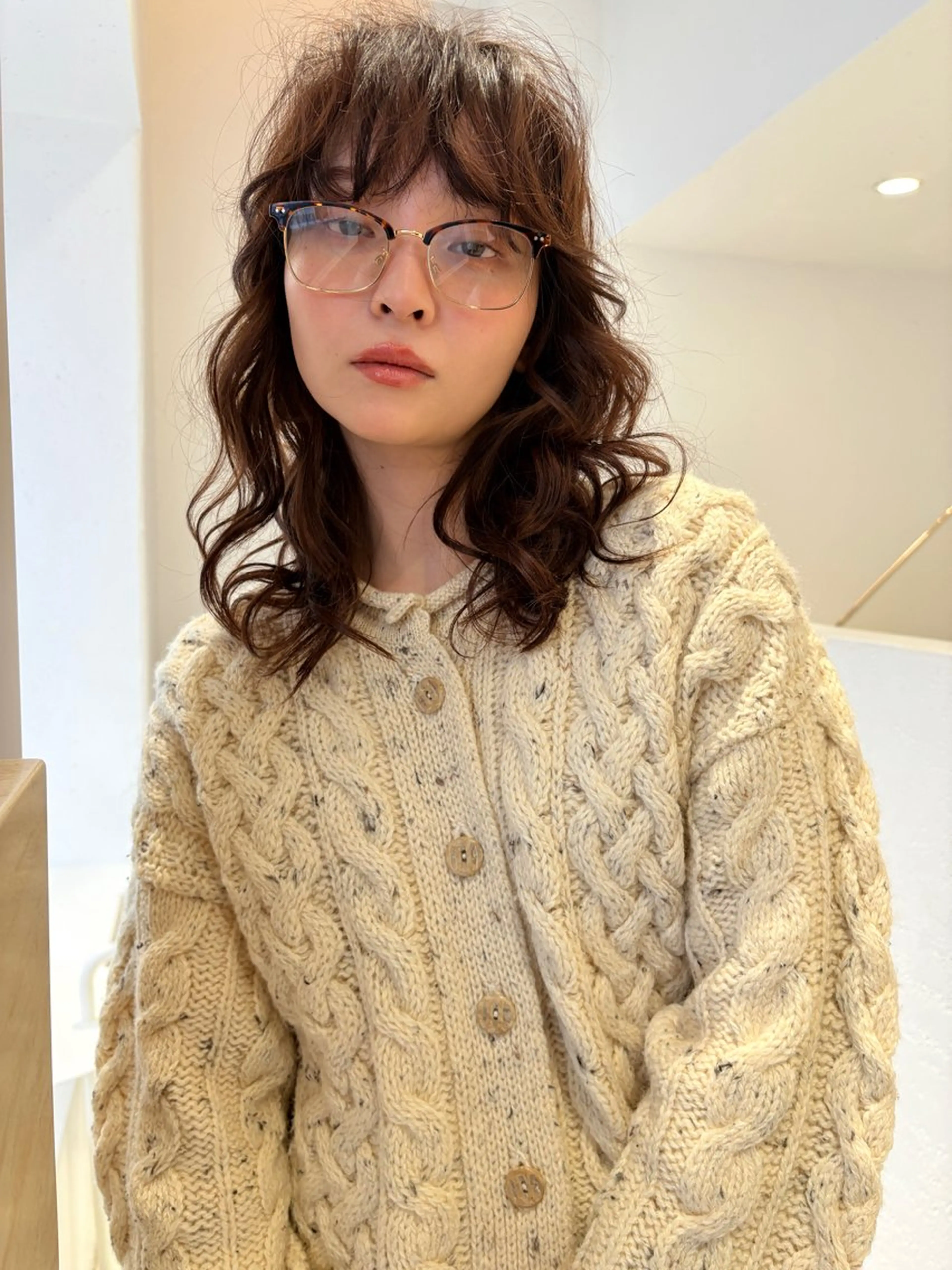 パーマ カット パーマ n a n a / 京都美容室のヘアスタイル