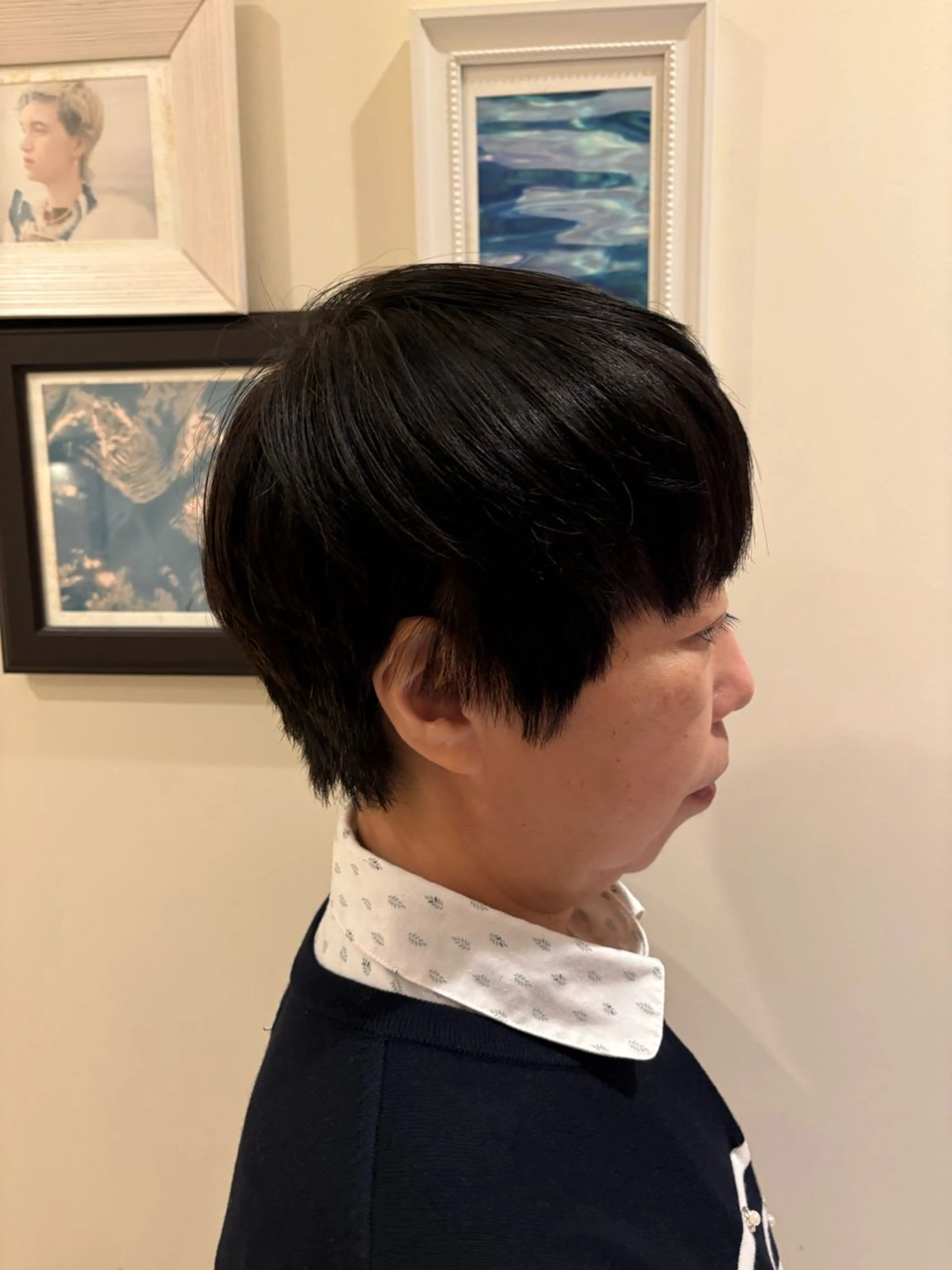 ショート ベリーショート 顔周りカット ショートヘア 田内満里奈 /ショートカットのヘアスタイル