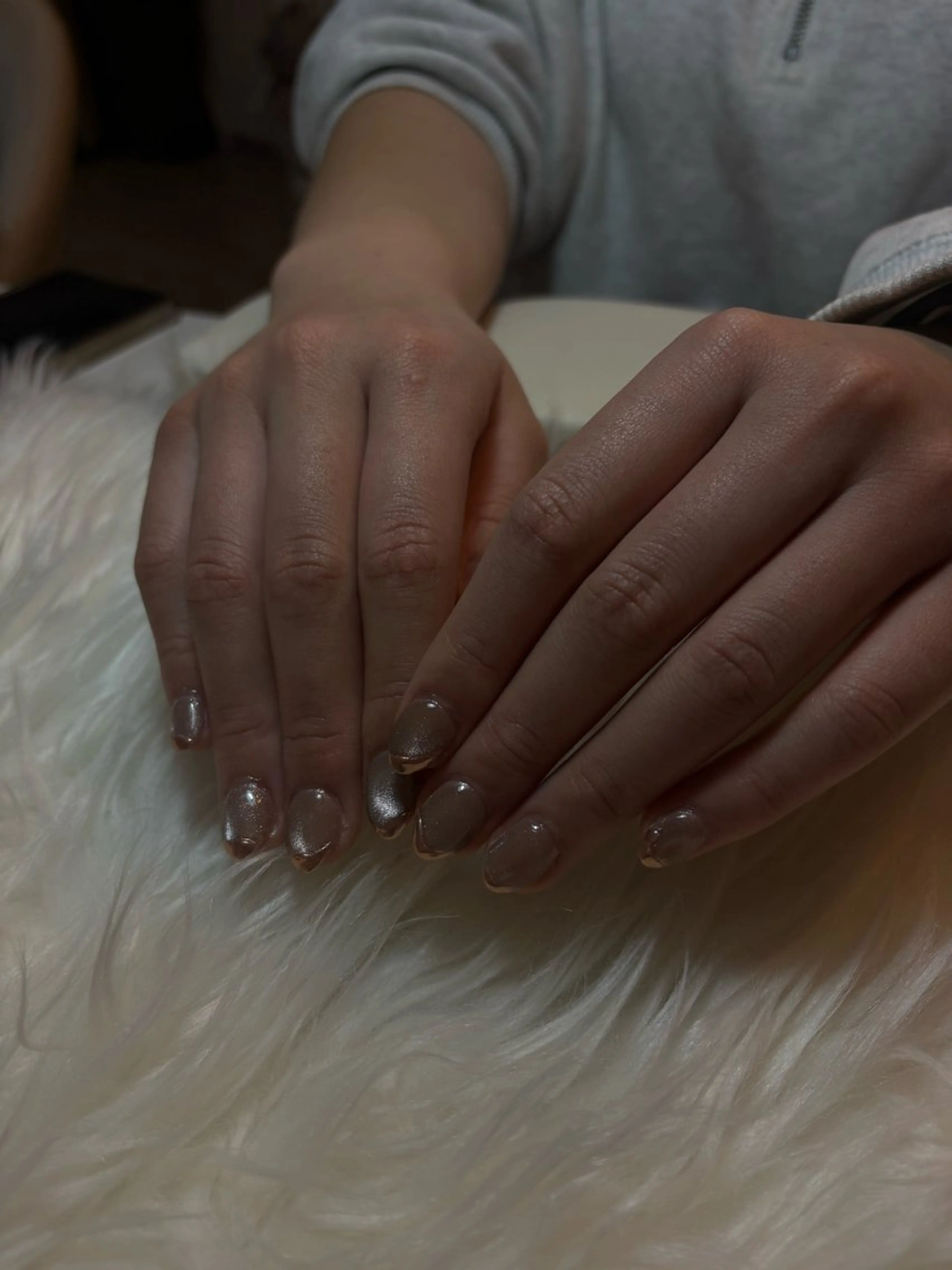 ネイル マグネットネイル ミラーネイル ハンドネイル Aulu'b Beauty所属・Aulu’b Nonokaのネイルデザイン