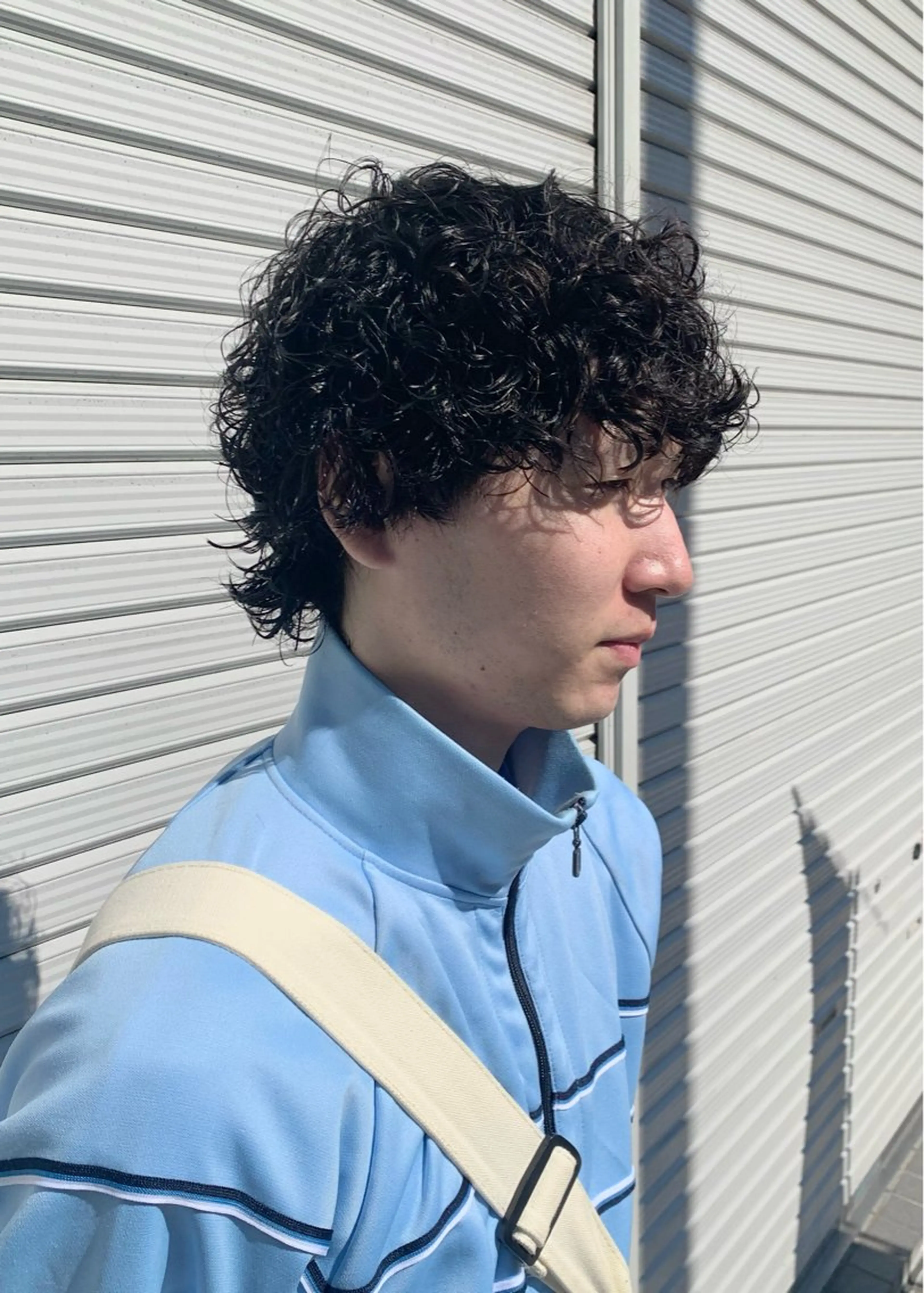 メンズ カット パーマ 佐藤大翔🌐縮毛矯正 🌐メンズパーマのヘアスタイル