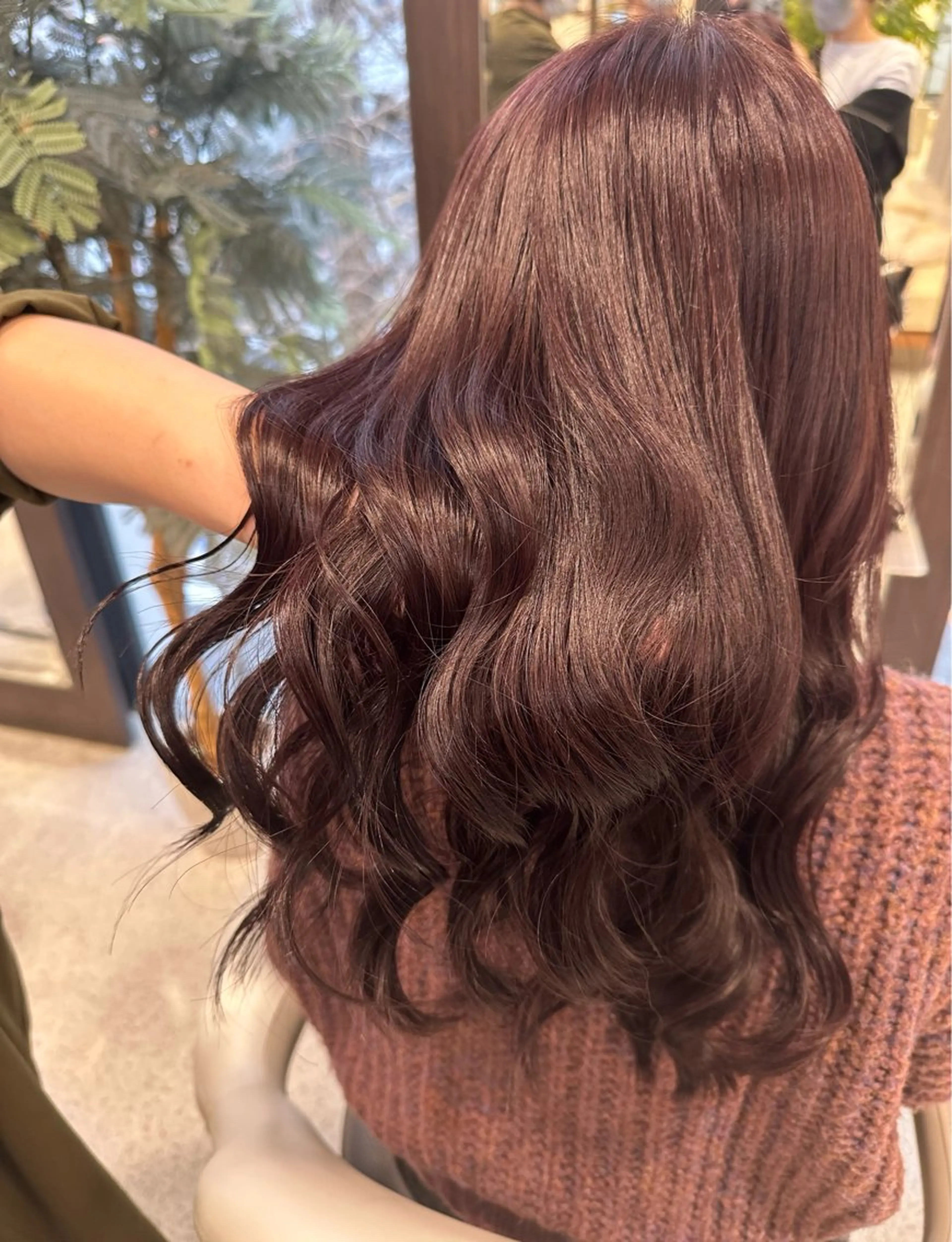 ロング ピンクブラウン ♡ MYUのヘアスタイル