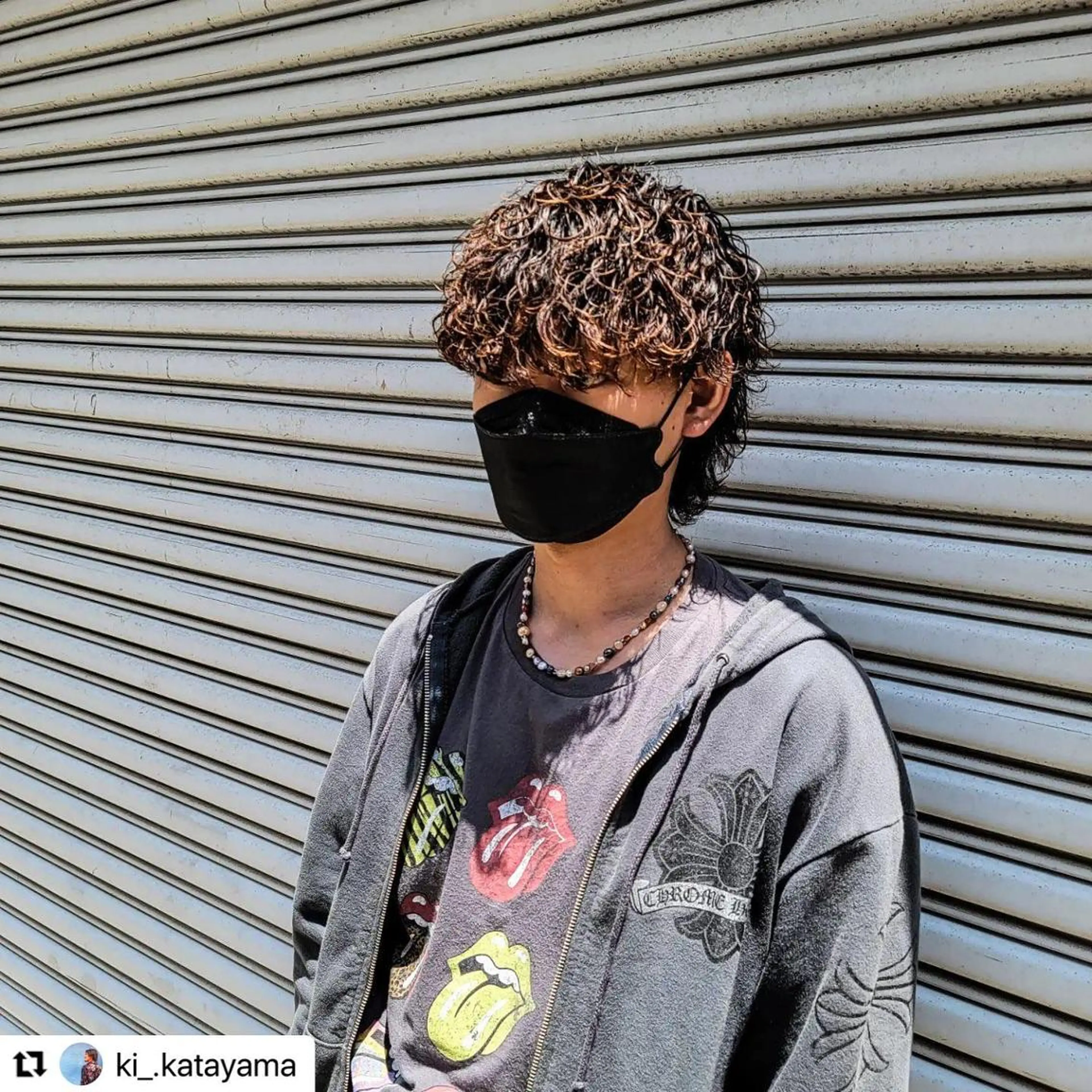 ミディアム カラー メンズ ミディアムパーマ メンズパーマ メンズツイストパーマ 波巻きパーマ ツイストパーマ 🩷Eny terrace🩷のヘアスタイル