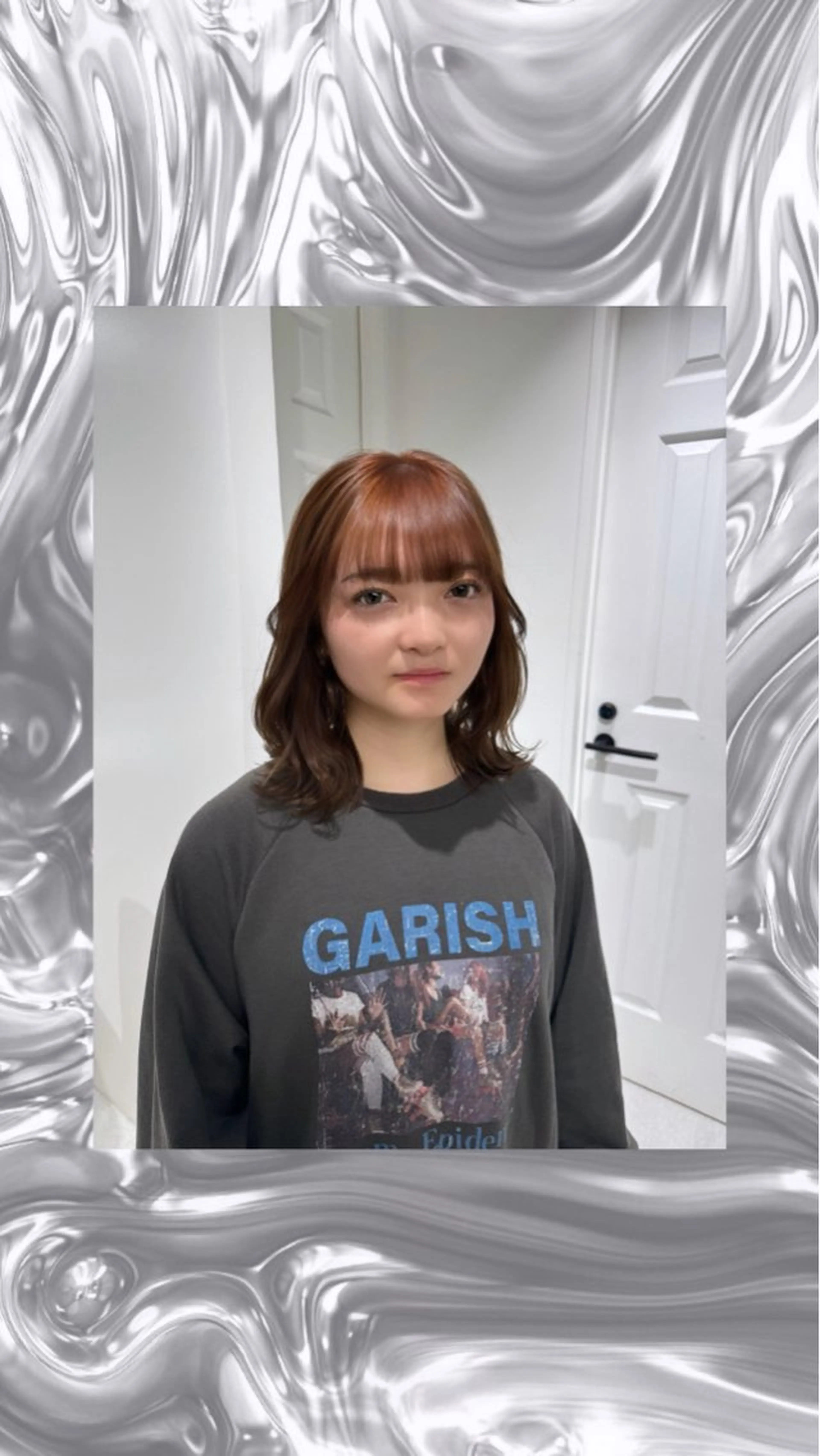 ミディアム ヘアカラー 🩵ゆりあ ／ベージュ／ボブ🩵のヘアスタイル