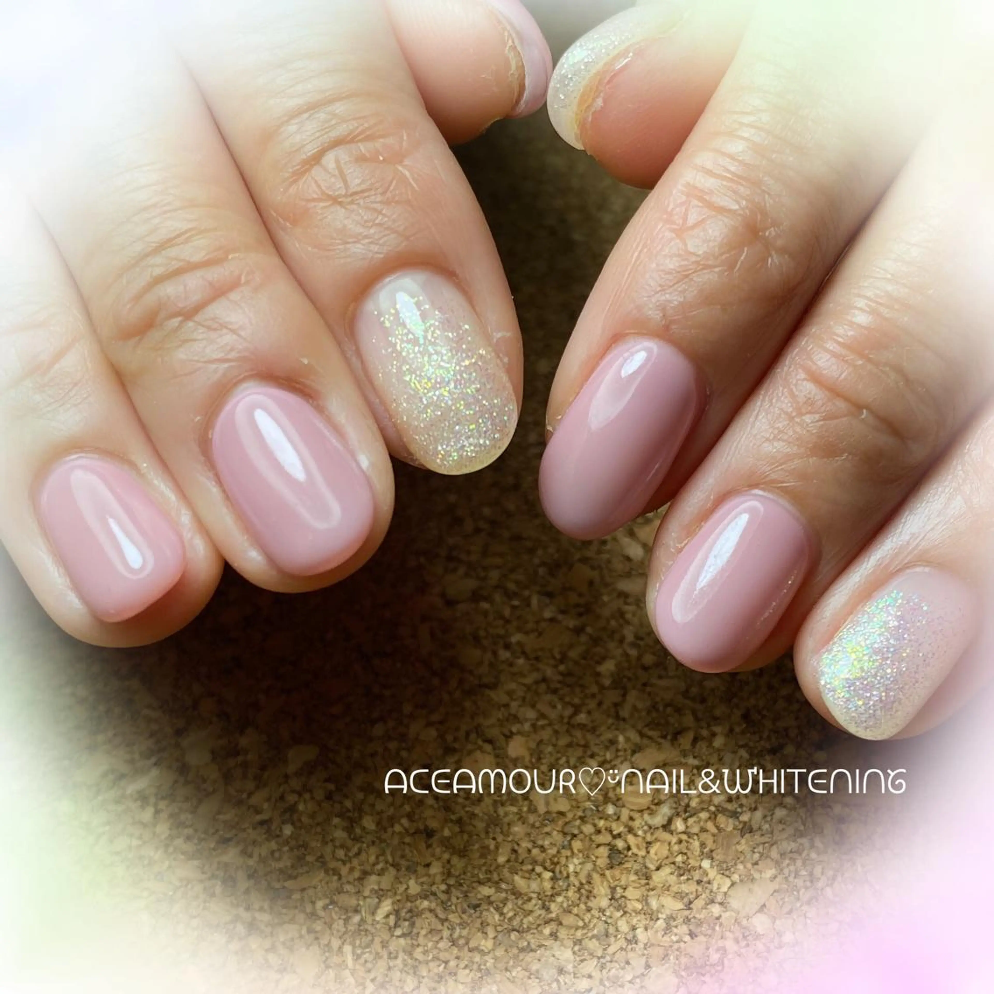 ネイル ネイル/耳つぼ /新ホワイトニングのネイルデザイン