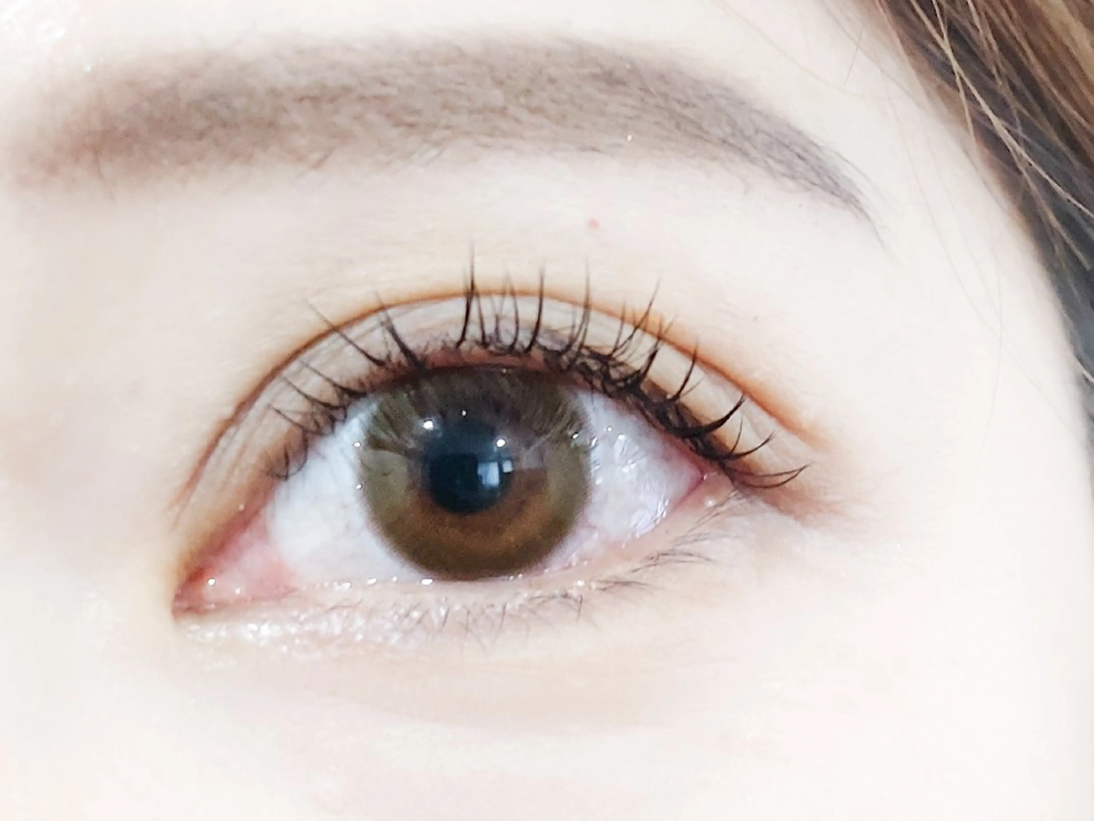 まつげパーマ風ボリュームラッシュの写真