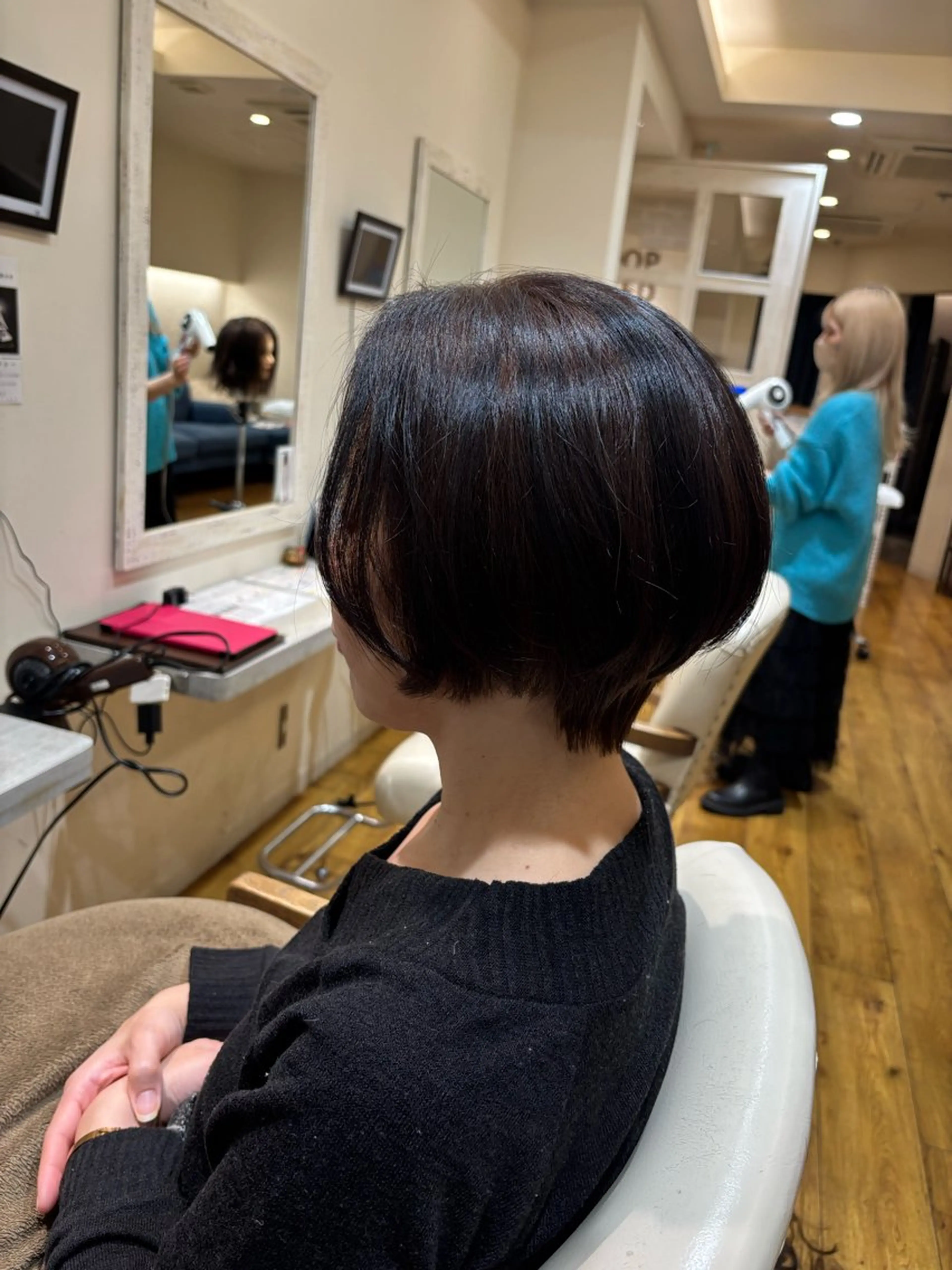 ショート 似合わせカット /ニュアンスパーマのヘアスタイル