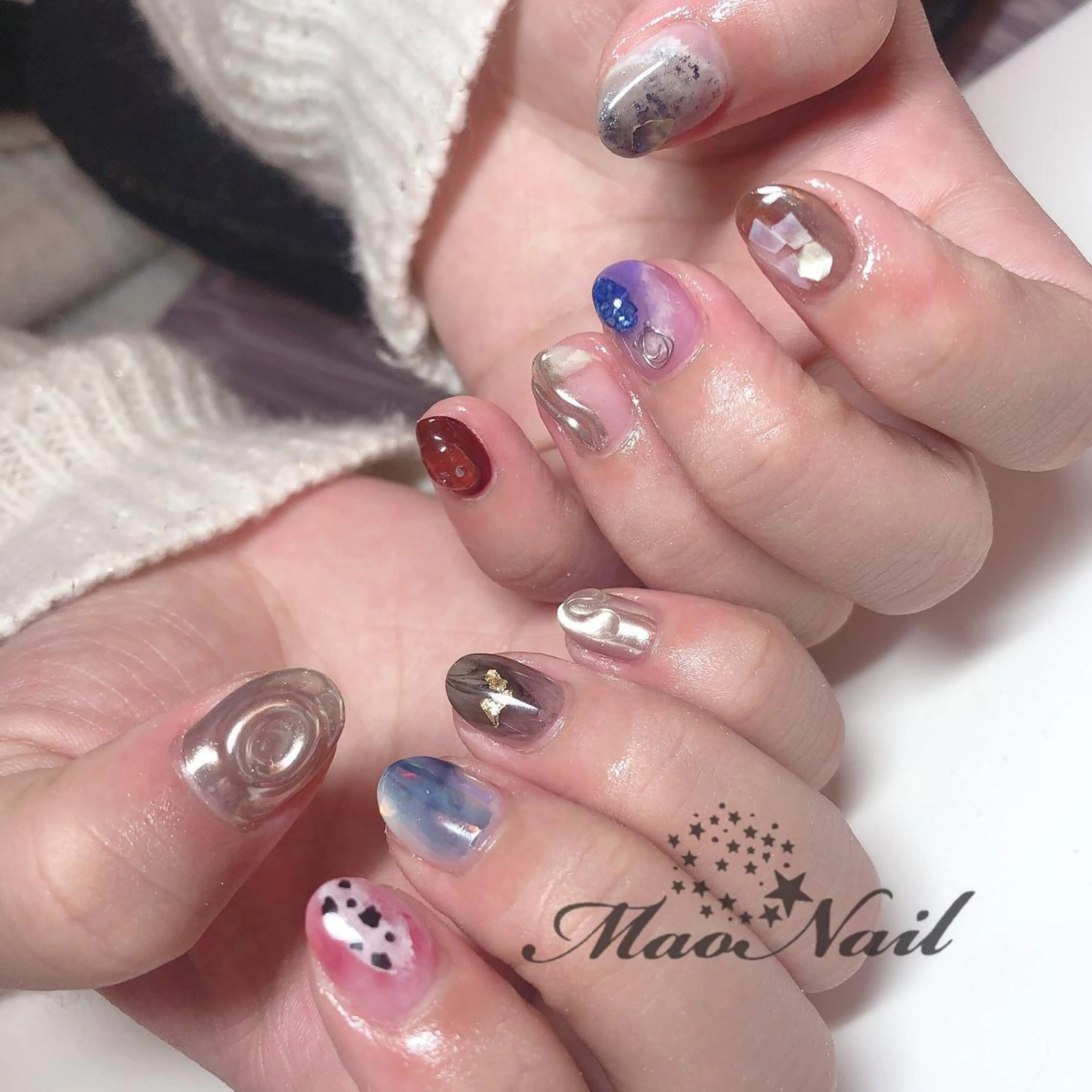ネイル ハンドネイル mao nailのネイルデザイン