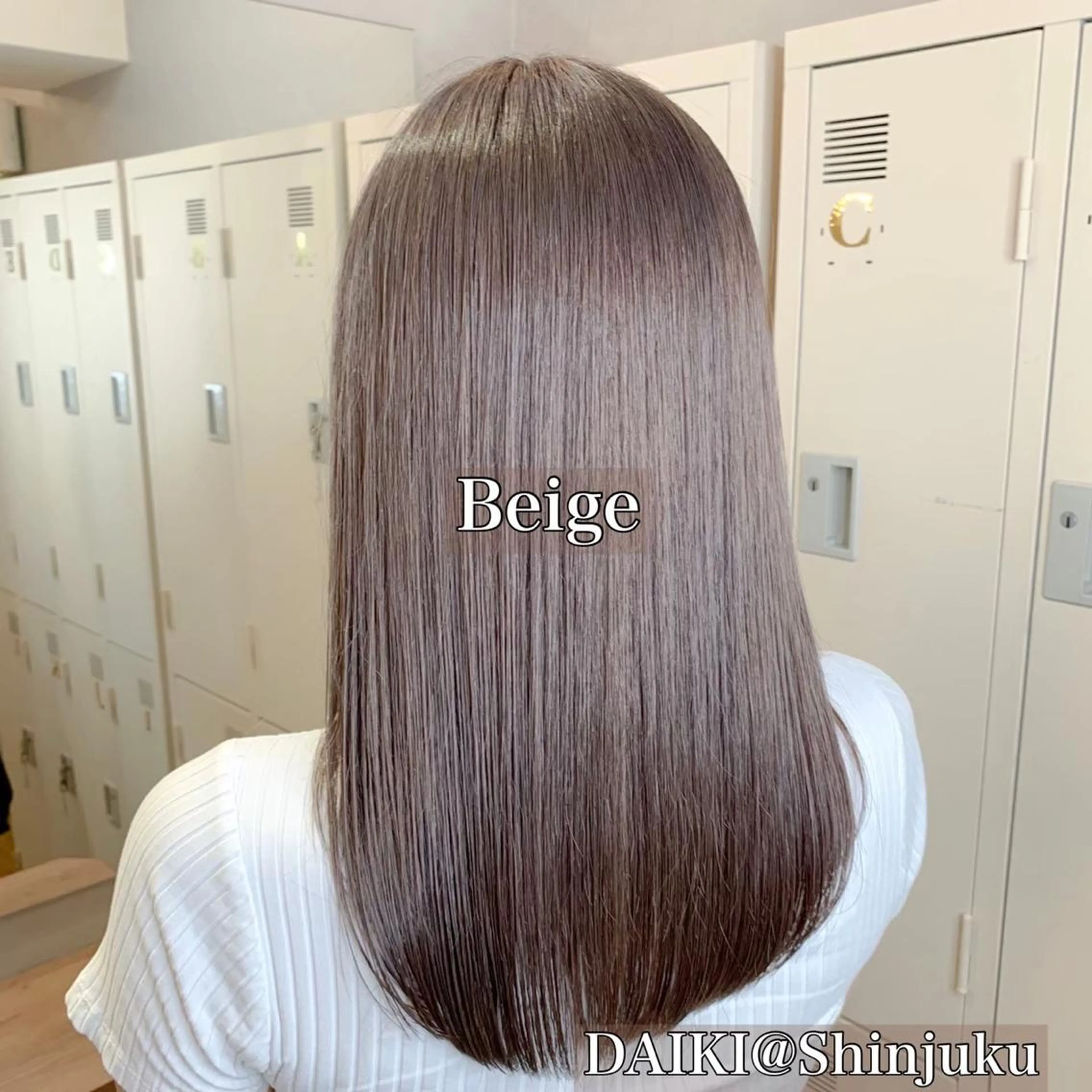 ミディアム カラー パーマ ヘアアレンジ メンズ ワット 原宿のヘアスタイル
