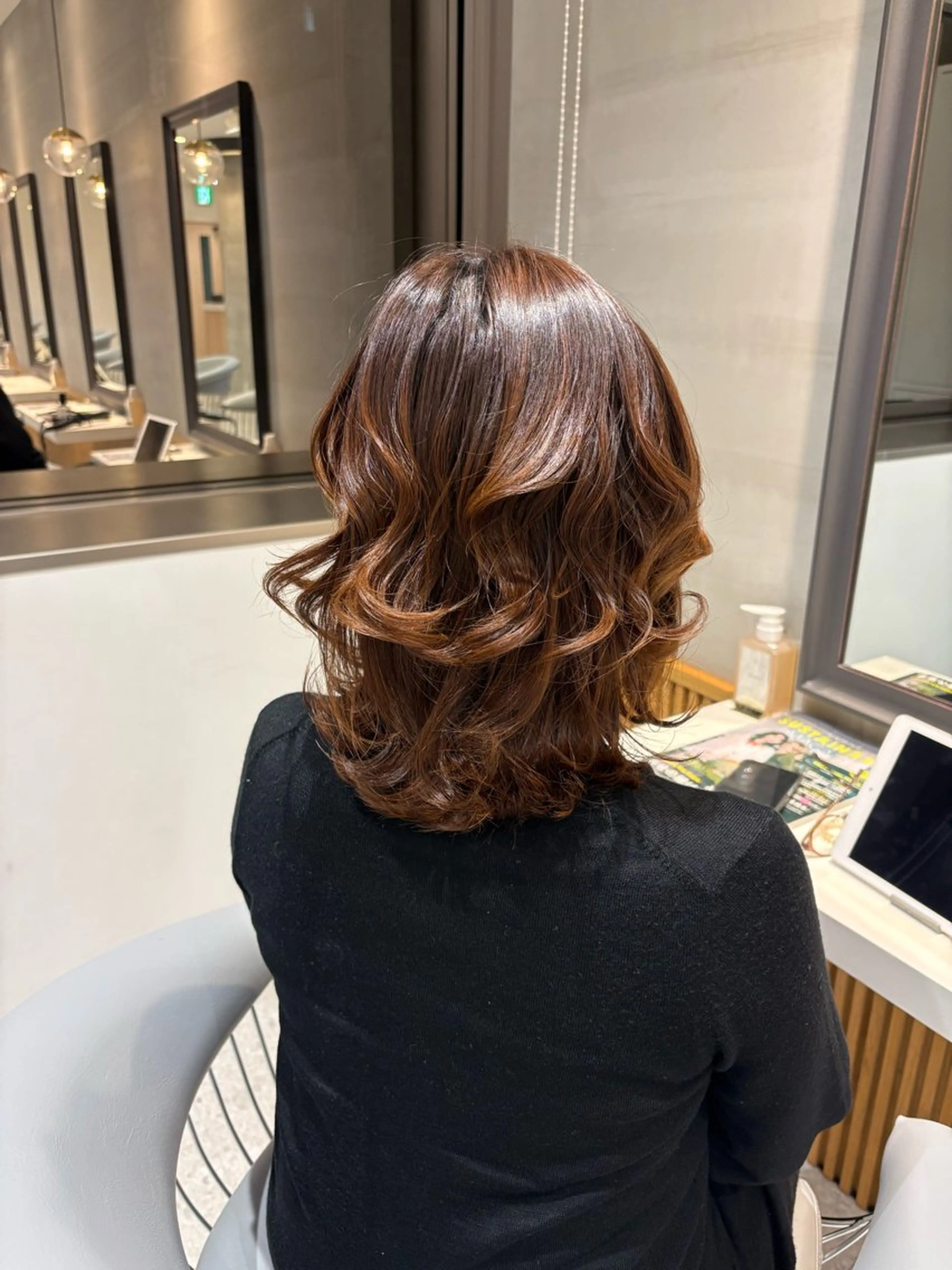 ミディアム 🪽ショウヤ🪽 /ブリなしダブル🌟のヘアスタイル