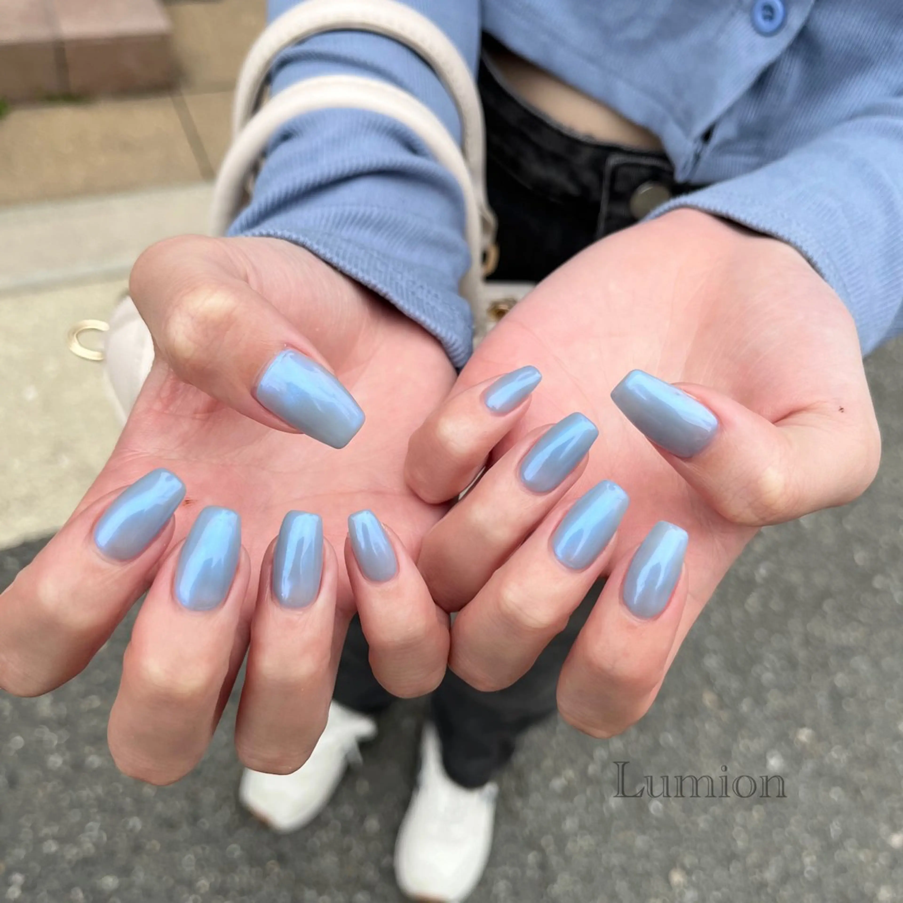 ネイル オーロラネイル ハンドネイル nailroom Lumionのネイルデザイン