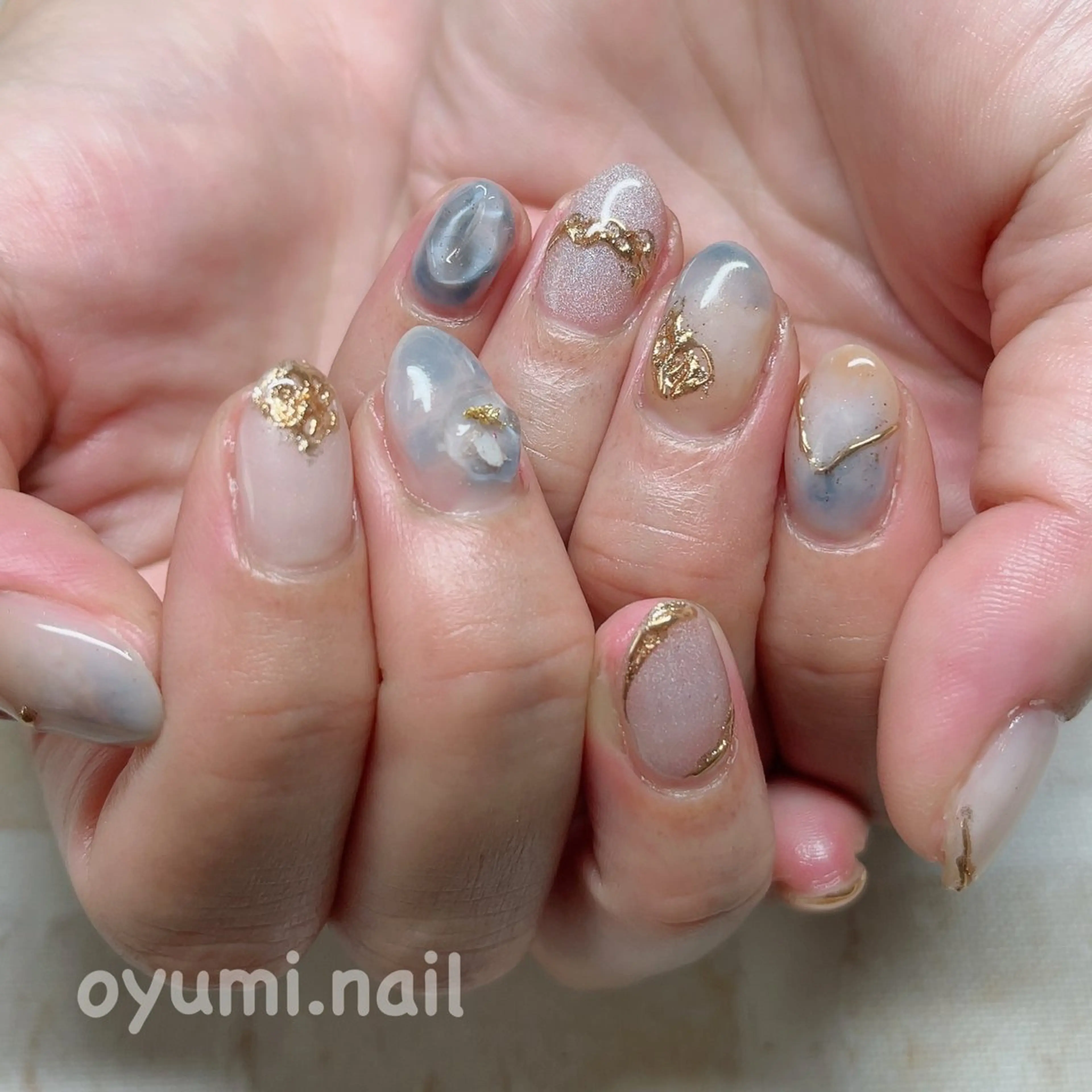 ネイル ニュアンスネイル ハンドネイル takanashi yumiのネイルデザイン