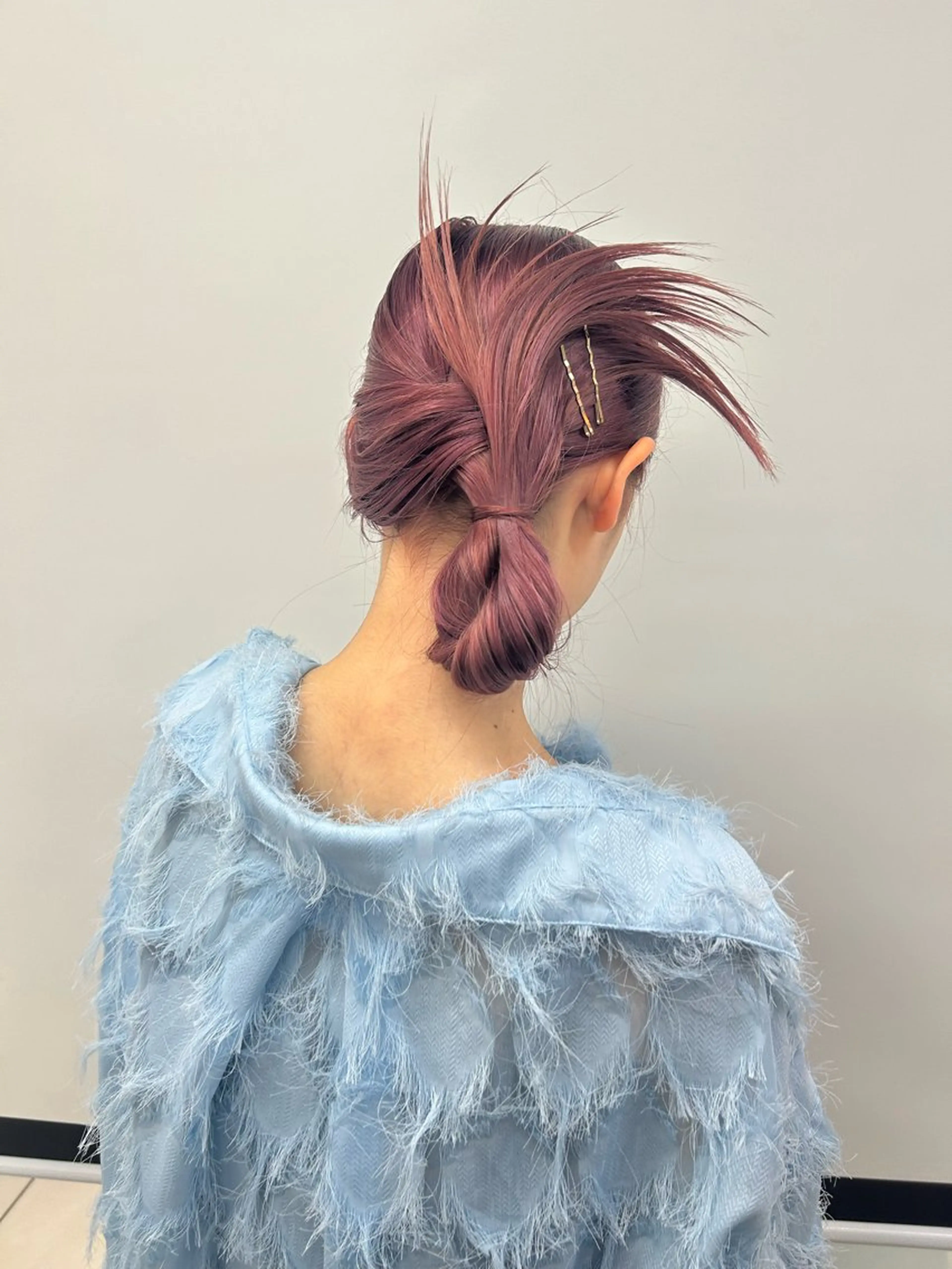 ロング ヘアアレンジ ナチュラル×色気パ ーマ 渋谷/マナミのヘアスタイル