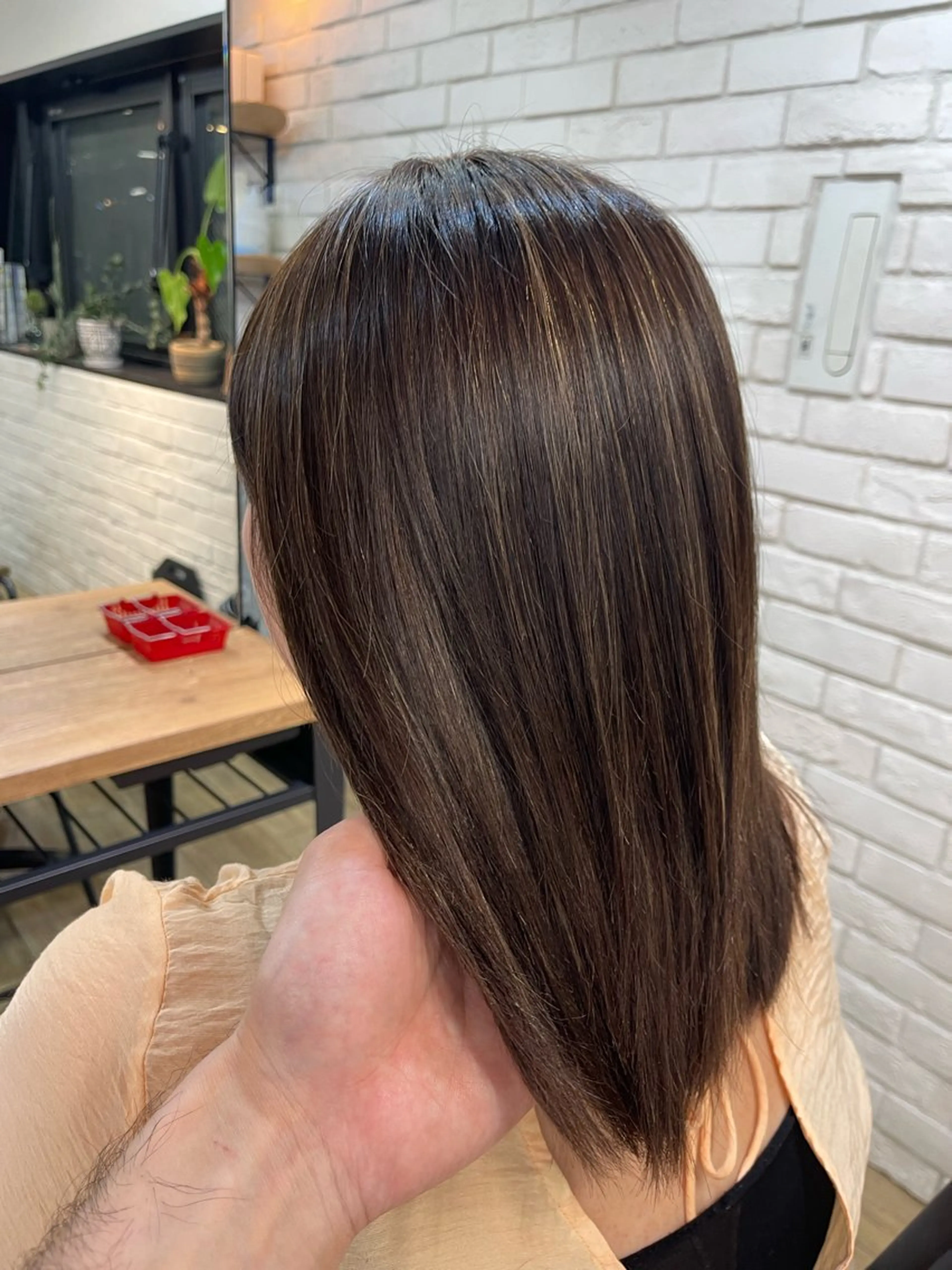 カラー 四ッ井 翔のヘアスタイル