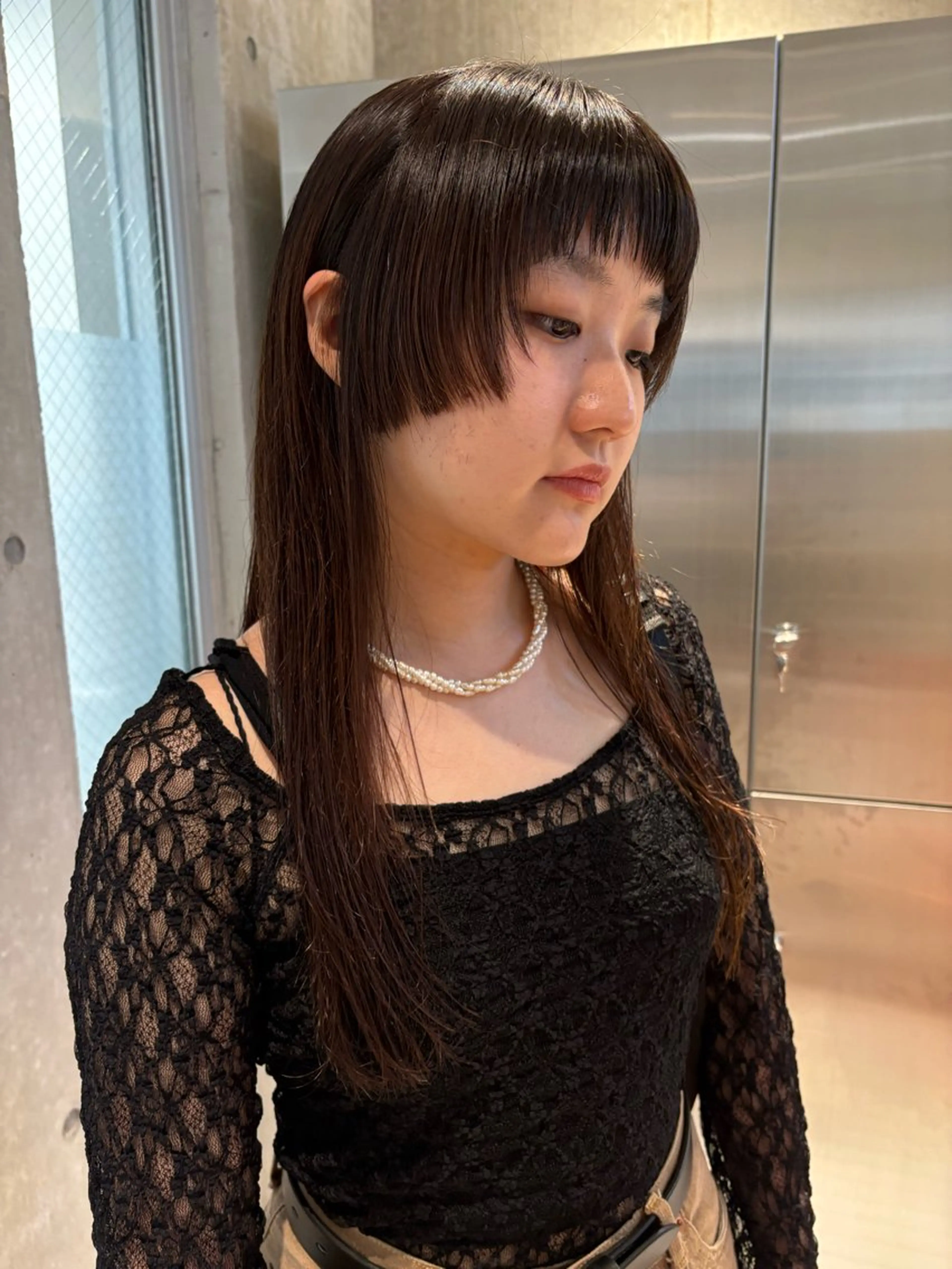 ロング カット トリートメント 高円寺/loca/ 田中南帆のヘアスタイル