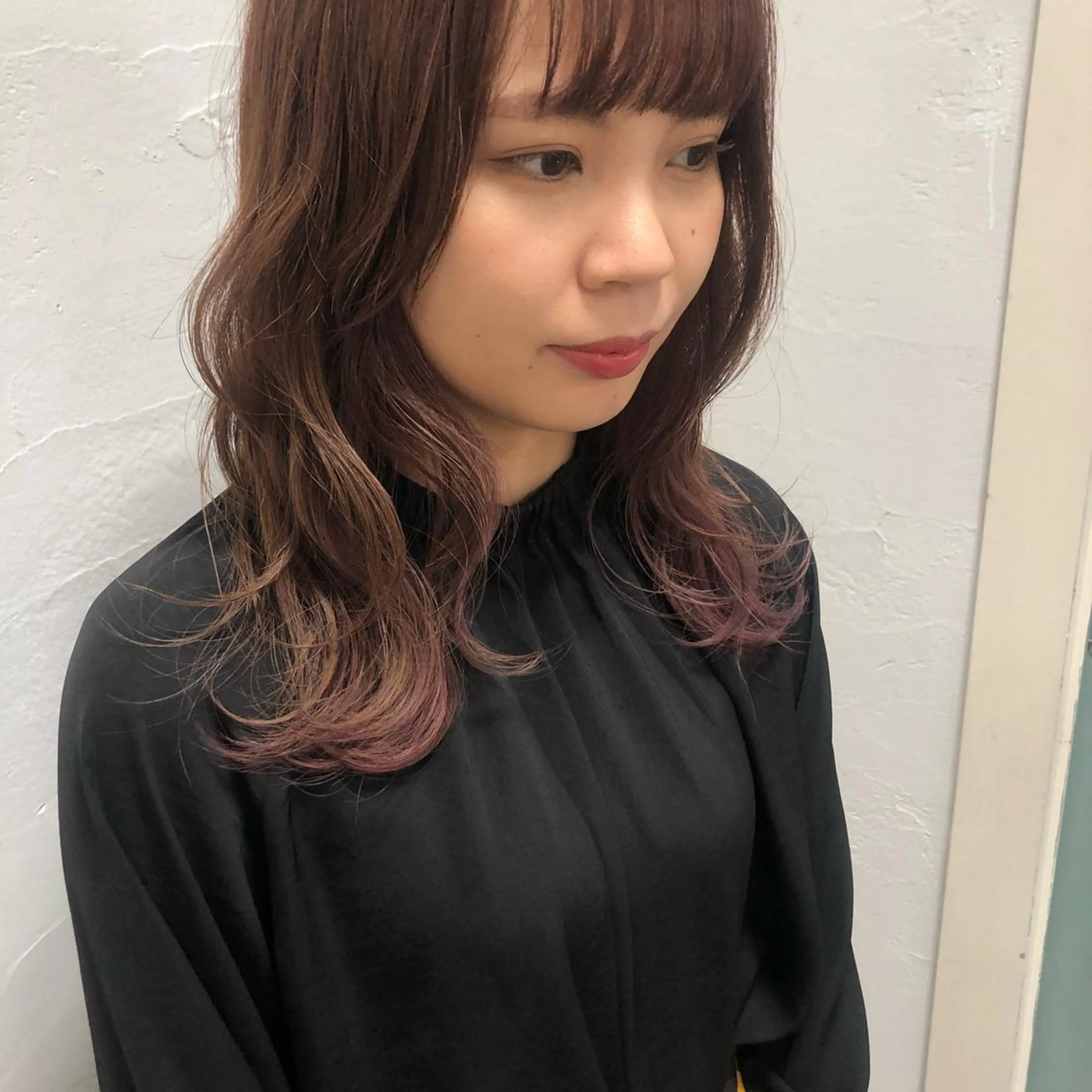 ロング カラー ヘアアレンジ ヘッドスパで脳を 整える✨chacoのヘアスタイル