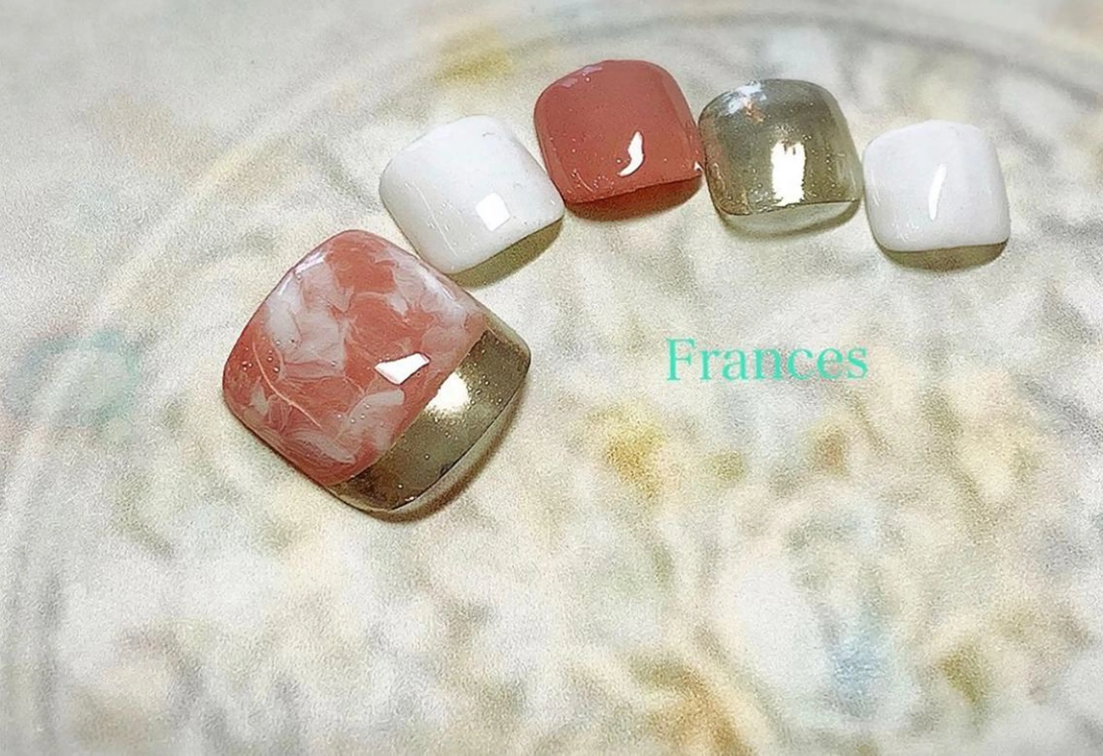 ネイル フットネイル Frances 今村のネイルデザイン