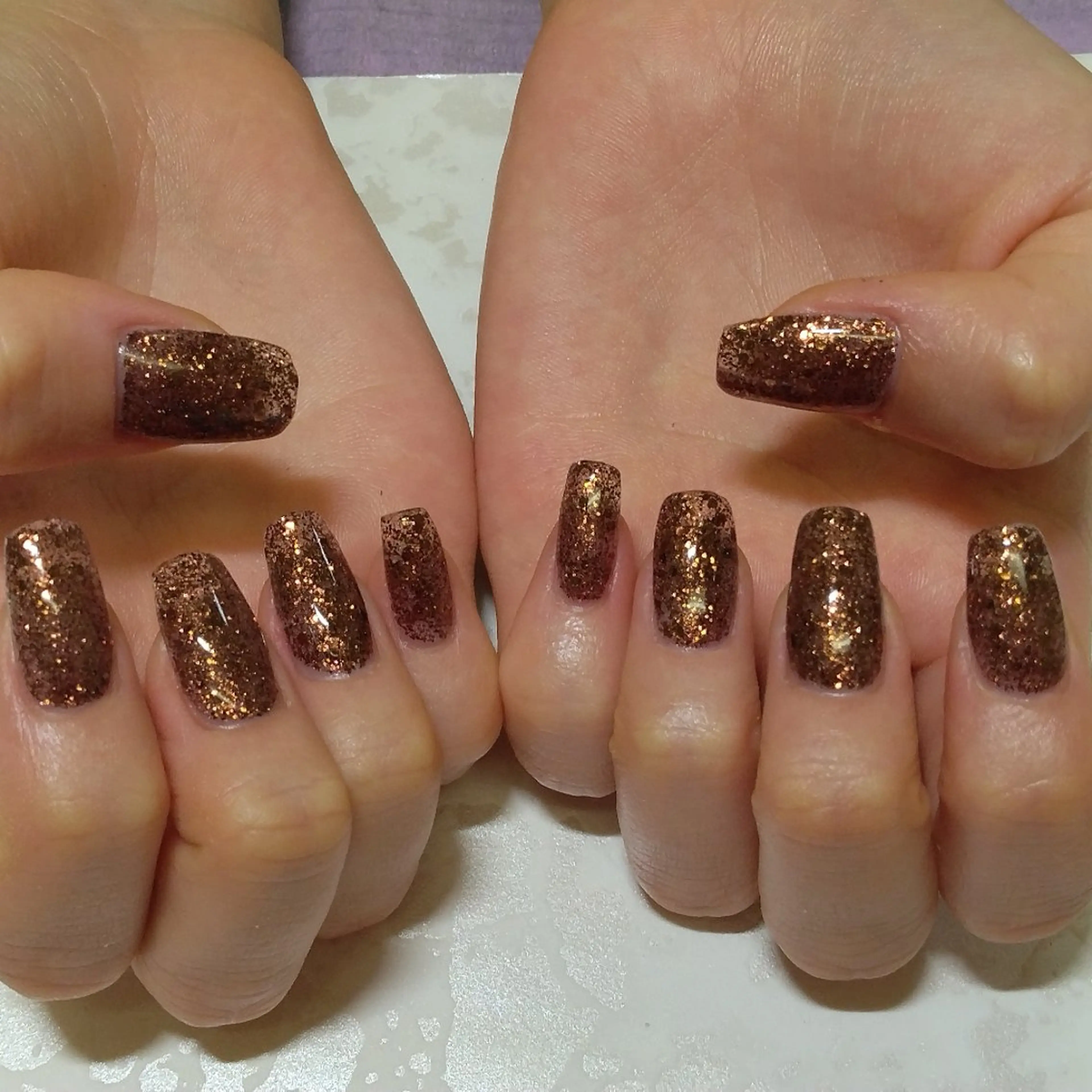 【スカルプ長さ出し】ワンカラーorラメワンカラー🔸オフ有りの写真