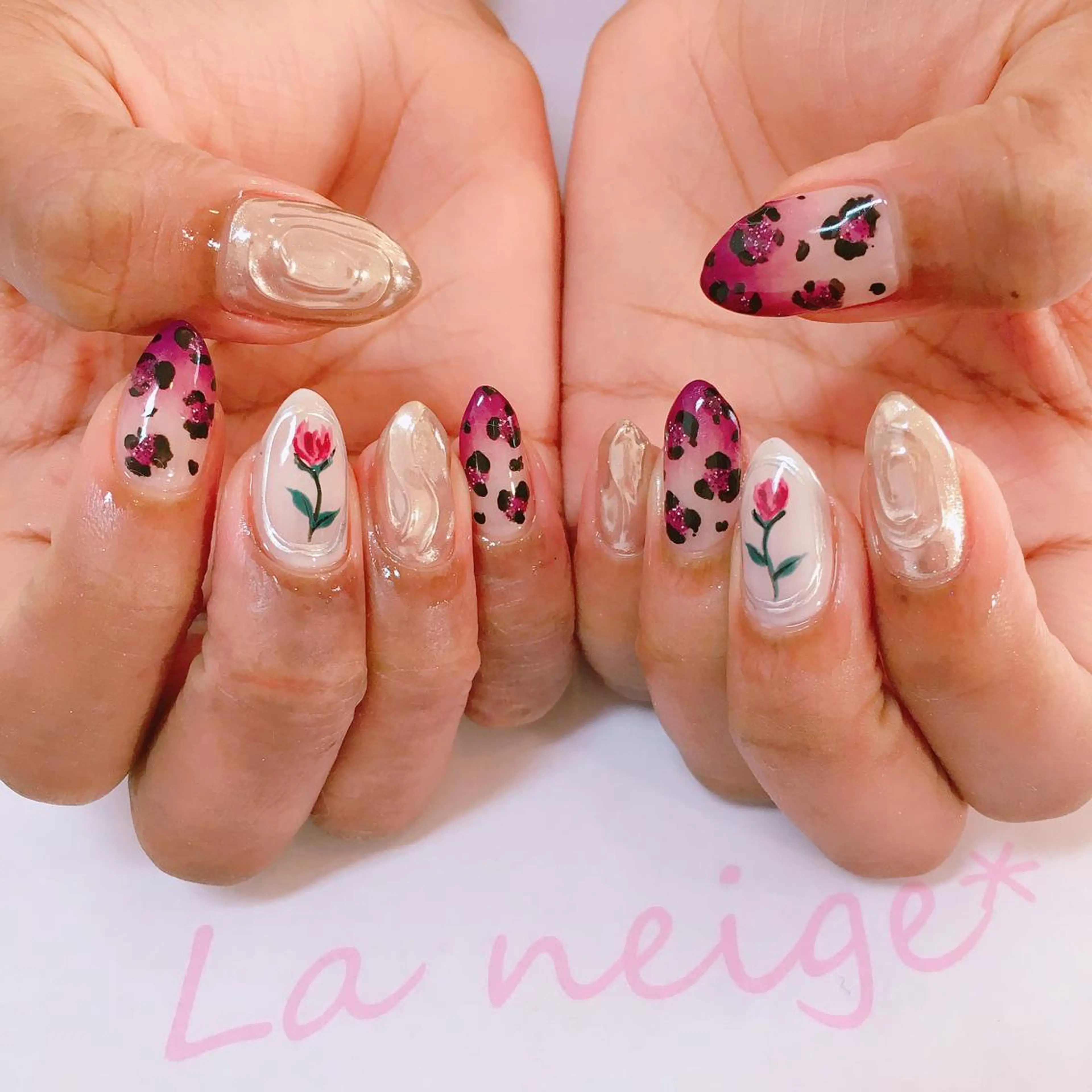 ネイル La neige* yuki 🐩🌙のネイルデザイン